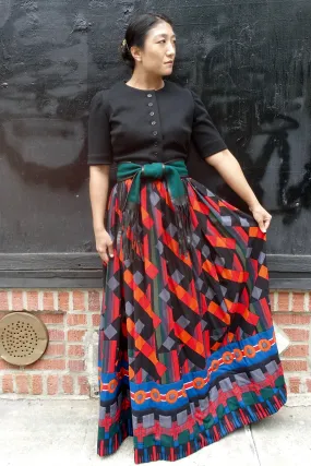 1970's Lanvin Two Piece Wool Dress