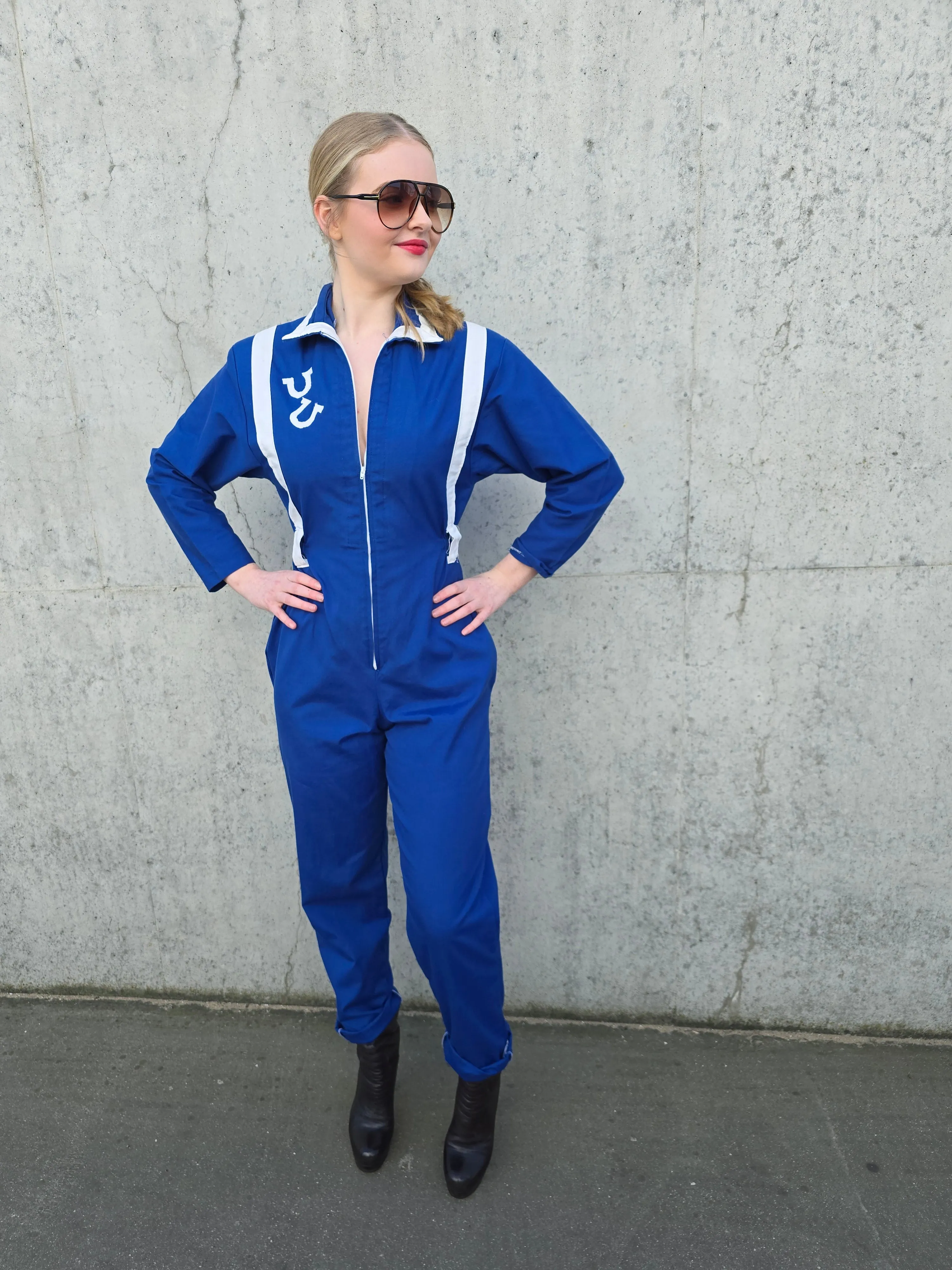 80s Colts Cheerleader Jumpsuit S/M