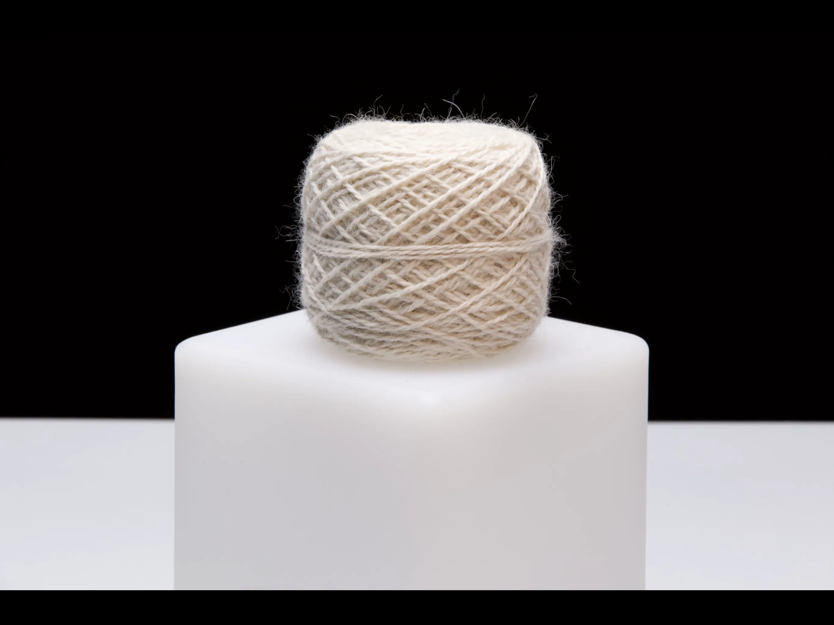 Baby Alpaca Yarn - Natural White (Set of 3)