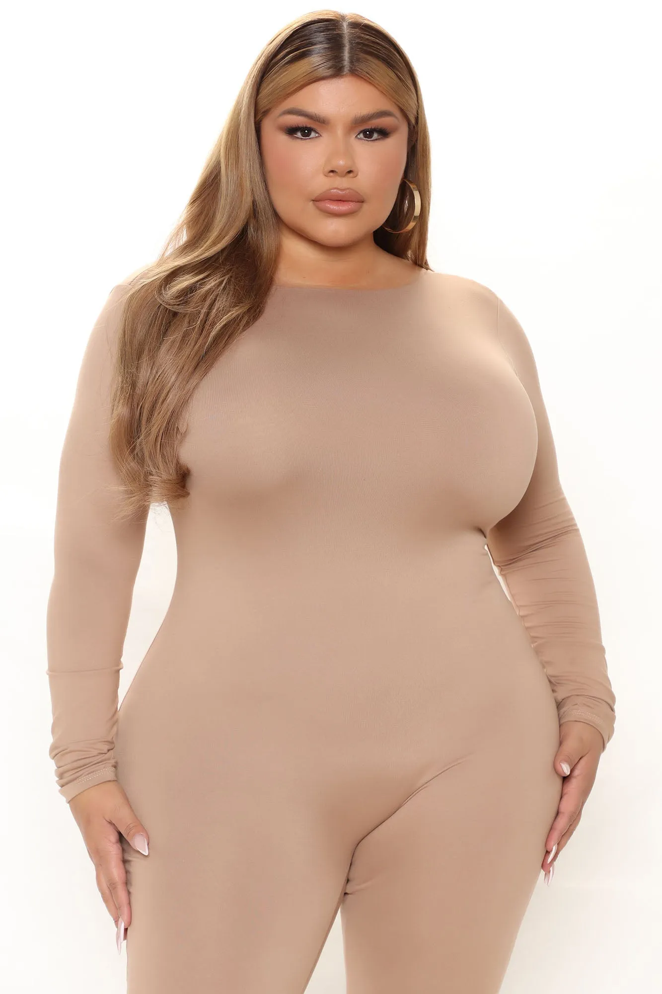 Back To You Jumpsuit - Mocha