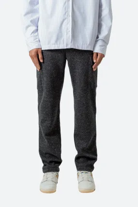 Baggy Knit Cargo - Black