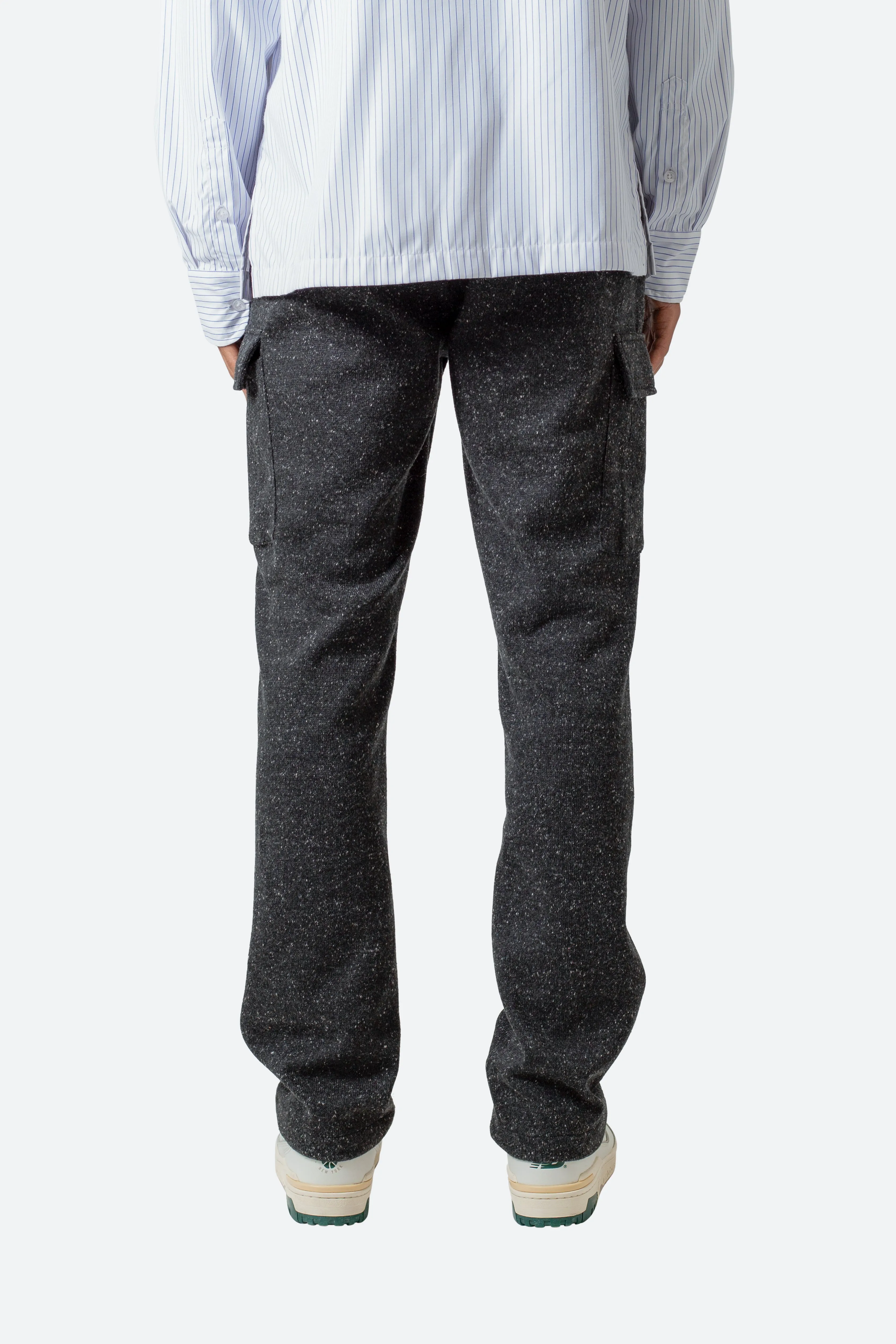 Baggy Knit Cargo - Black