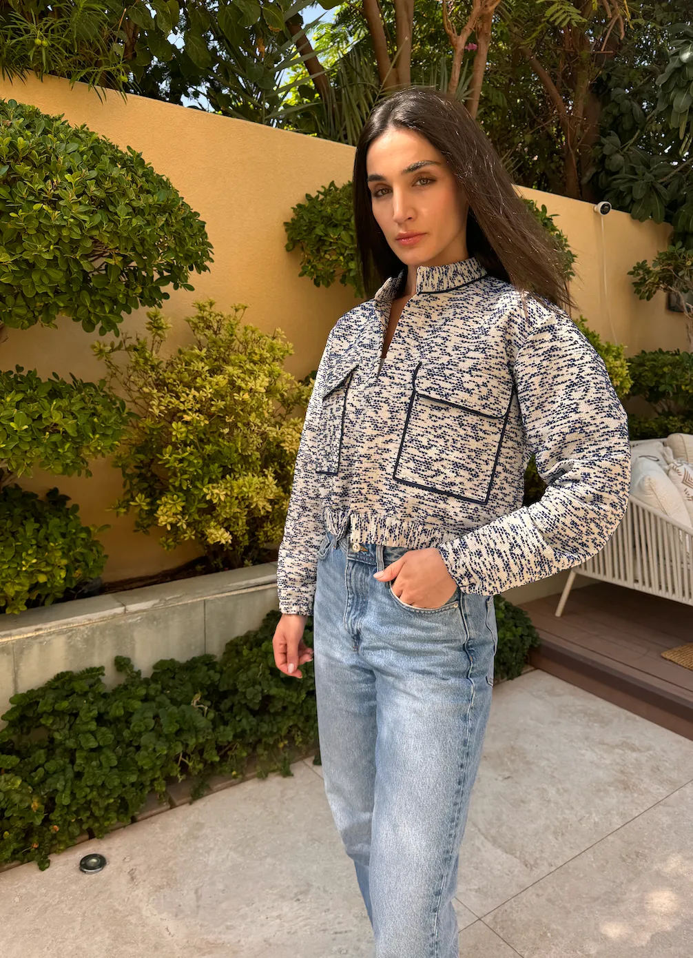 BOMBER Tweed Jacket