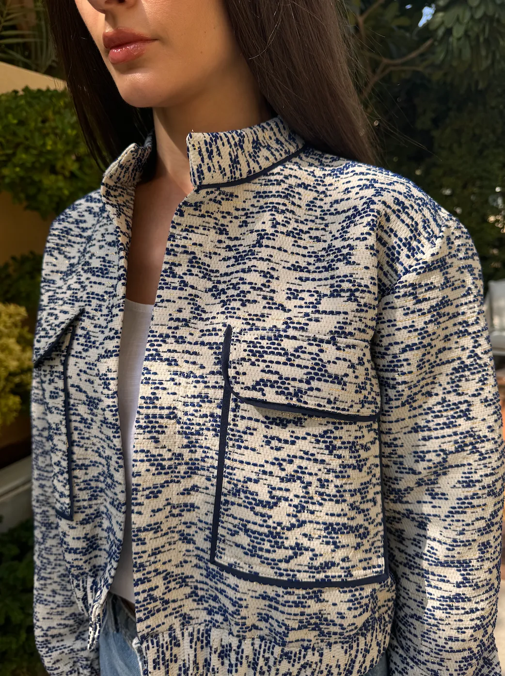 BOMBER Tweed Jacket