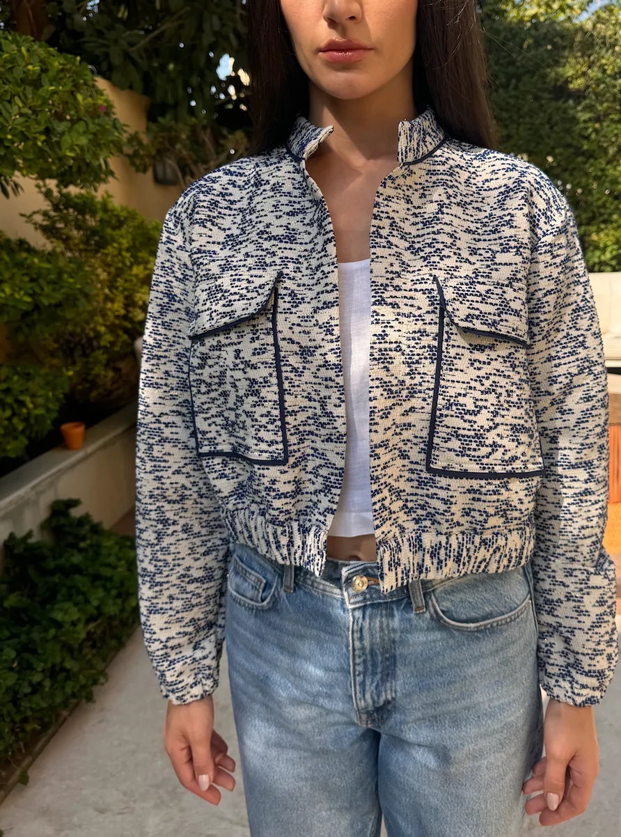 BOMBER Tweed Jacket