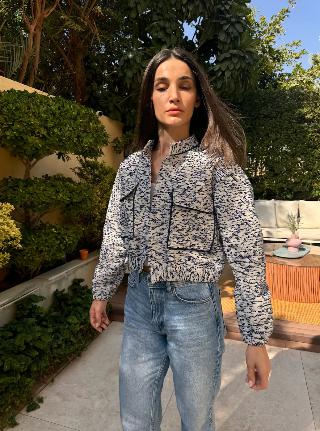 BOMBER Tweed Jacket