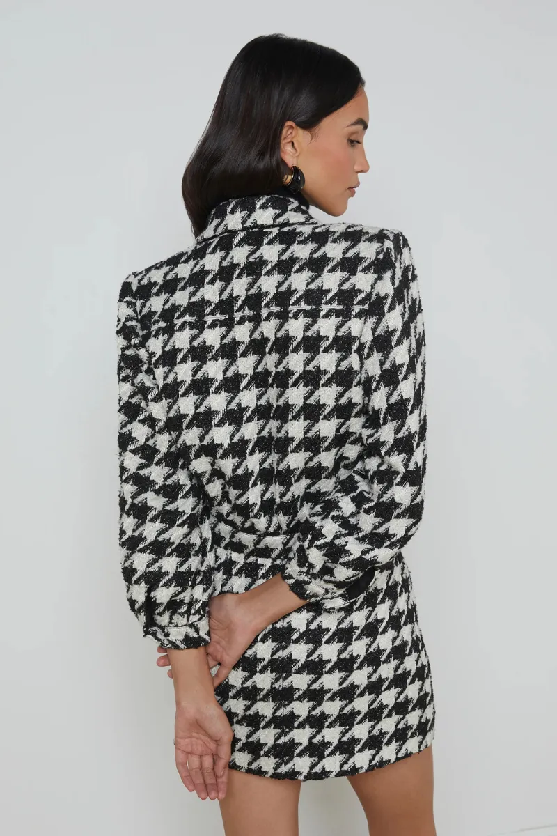 Bridges Houndstooth Jacket