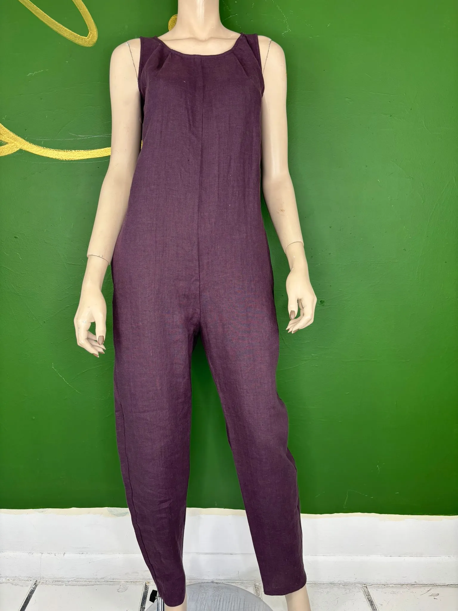 Burgundy Jumpsuit Annecy