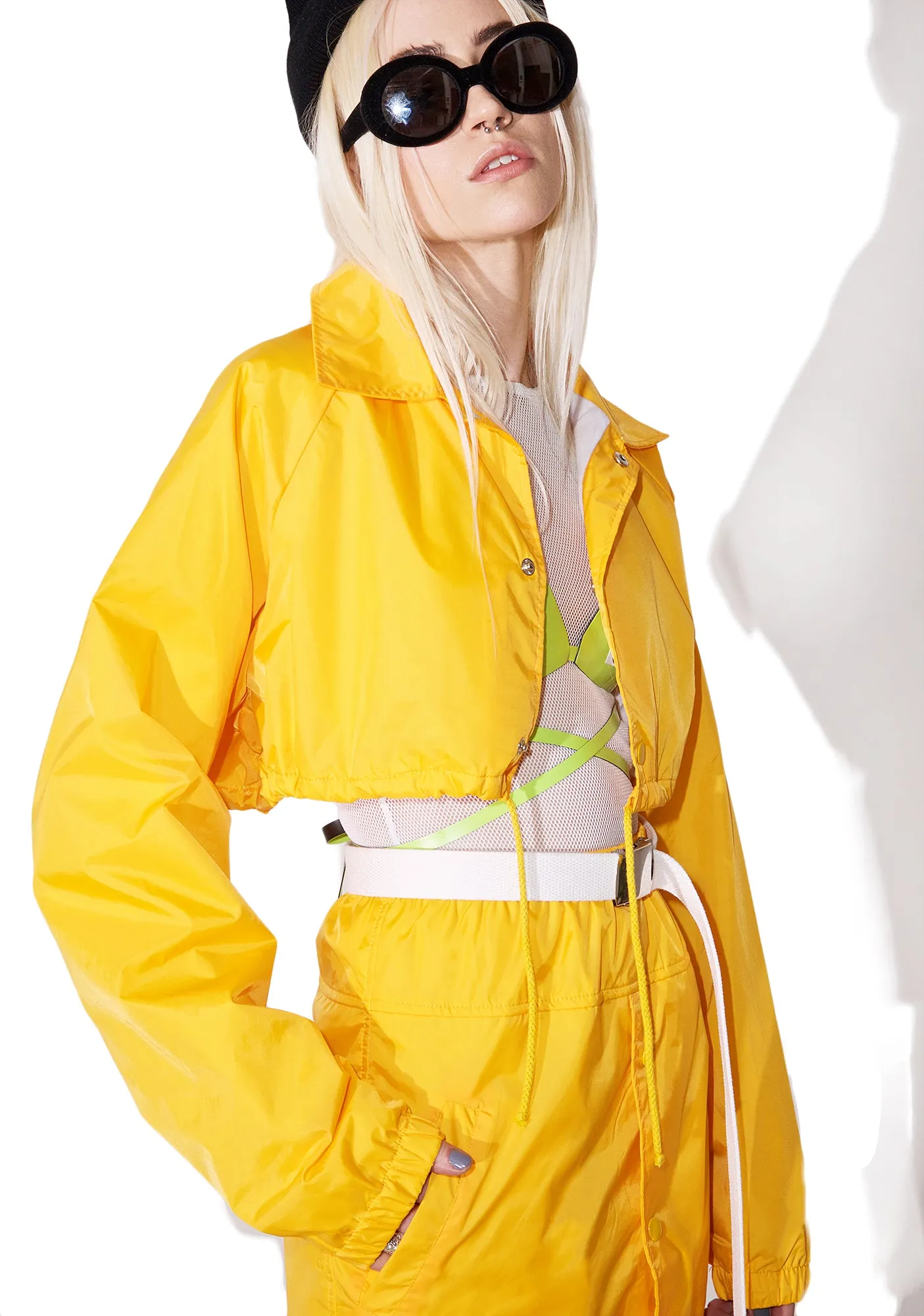 Cab Confessions Cropped Jacket