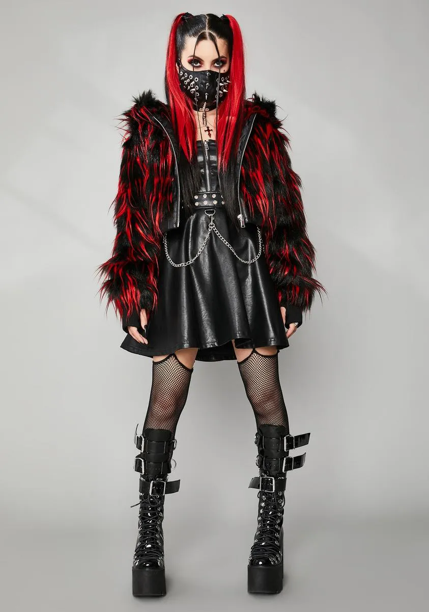 Can't Tame Me Faux Fur Jacket