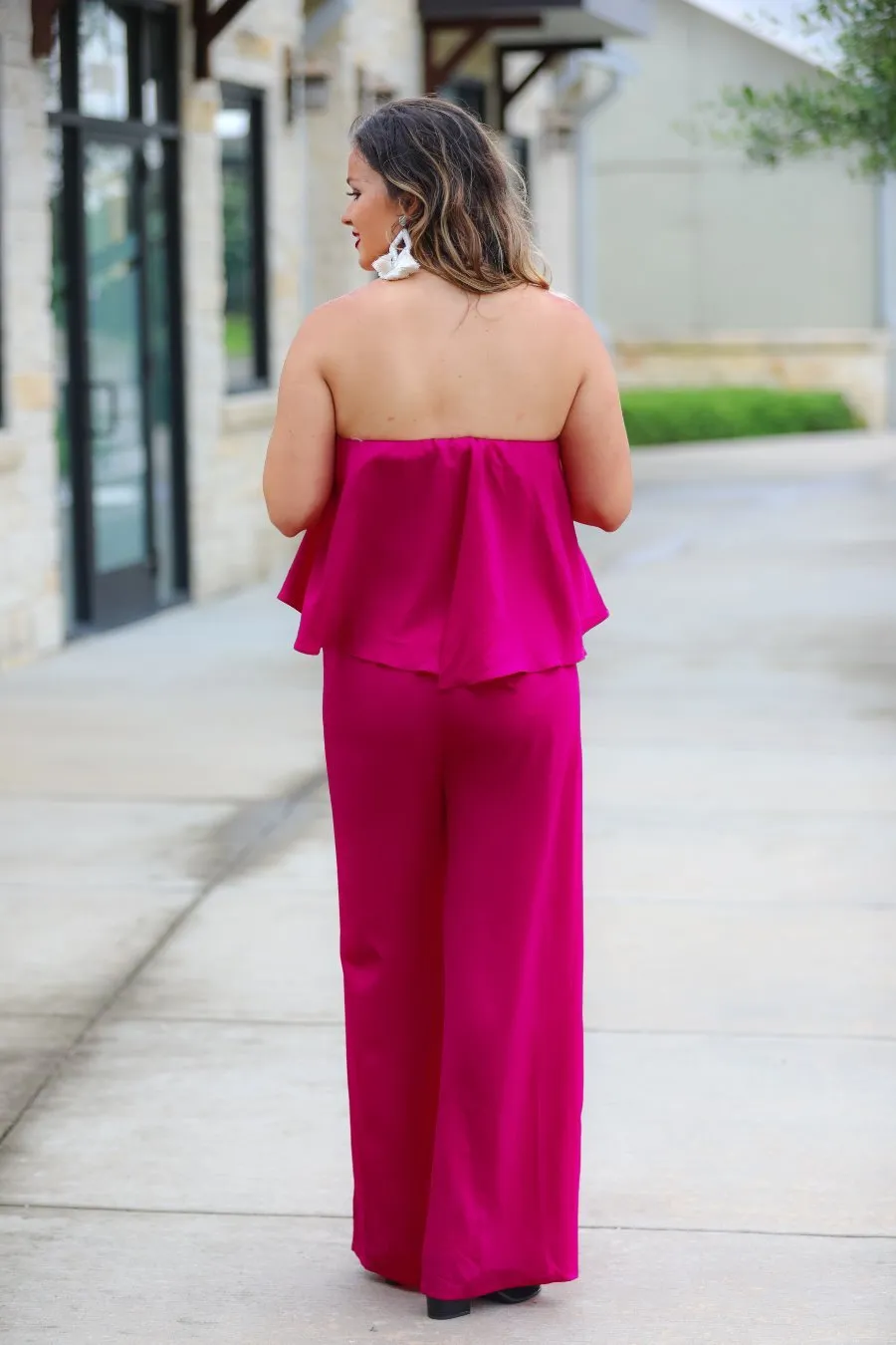Catalina Ruffle Jumpsuit