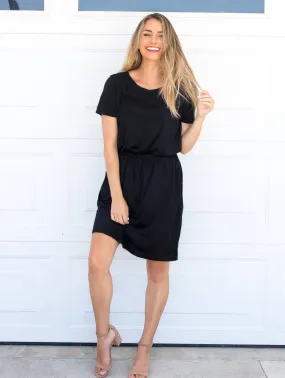 Cinched Waist Dress