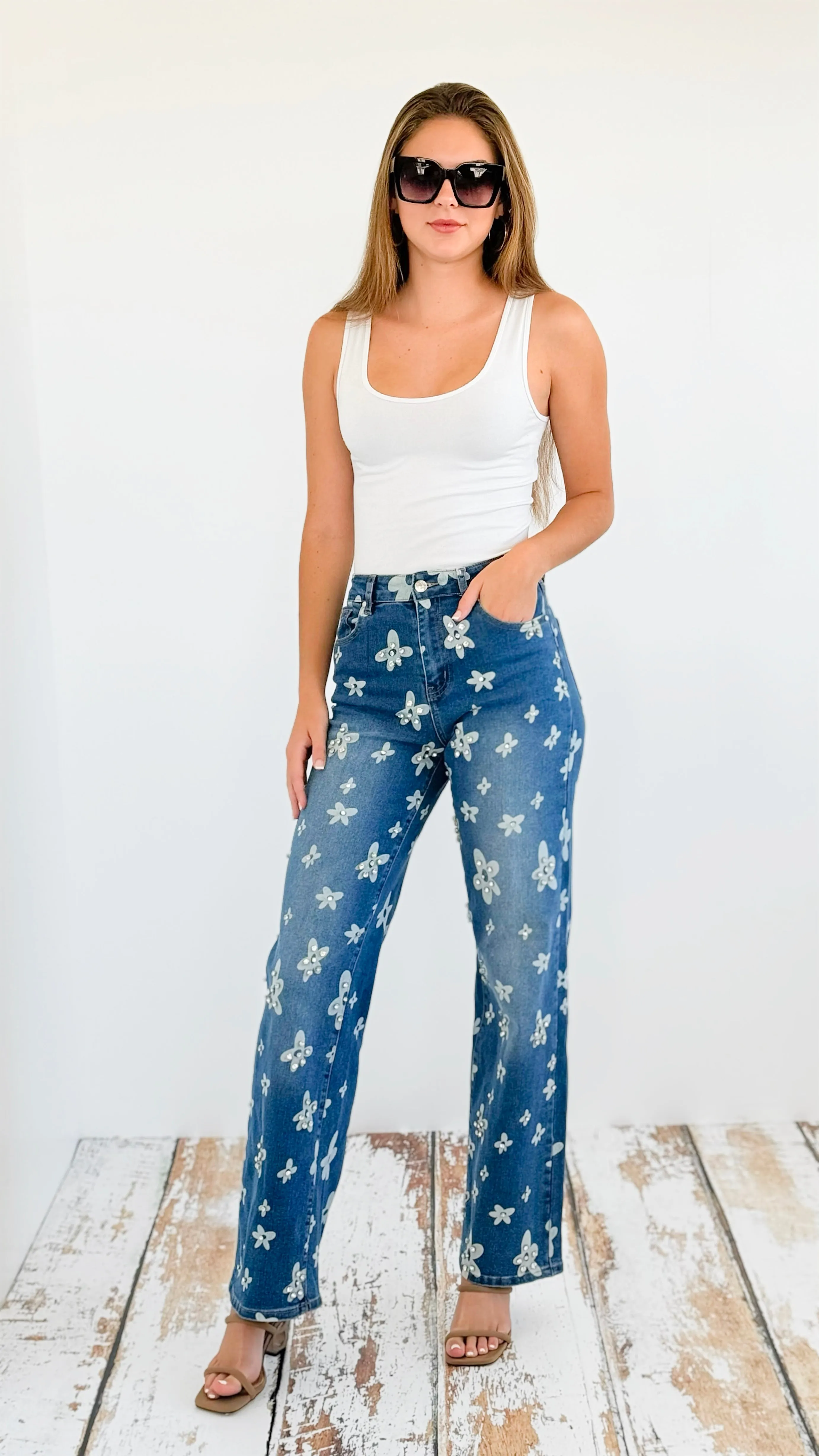 Daisy Delight High-Rise Jeans