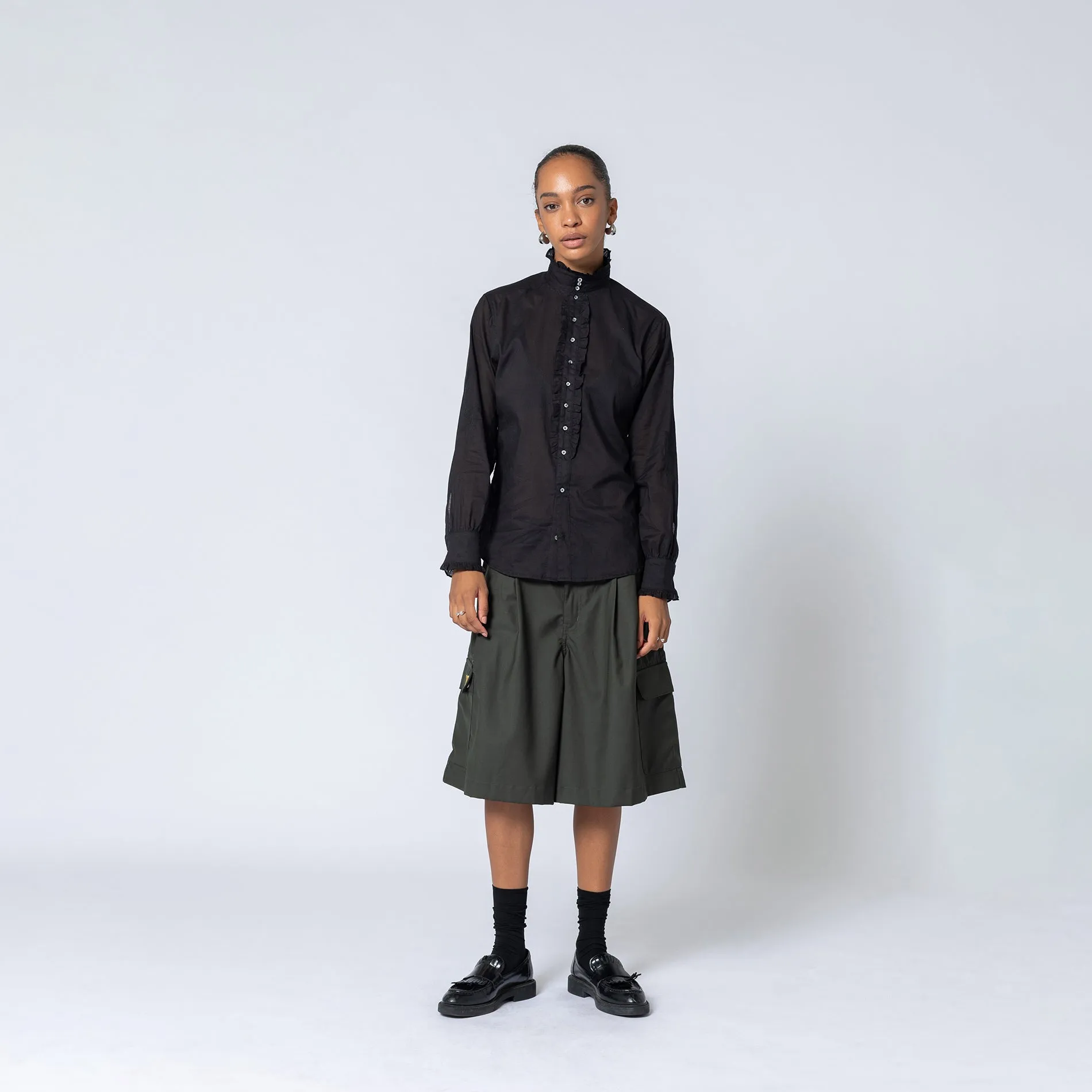 DARK OLIVE CARGO SHORT