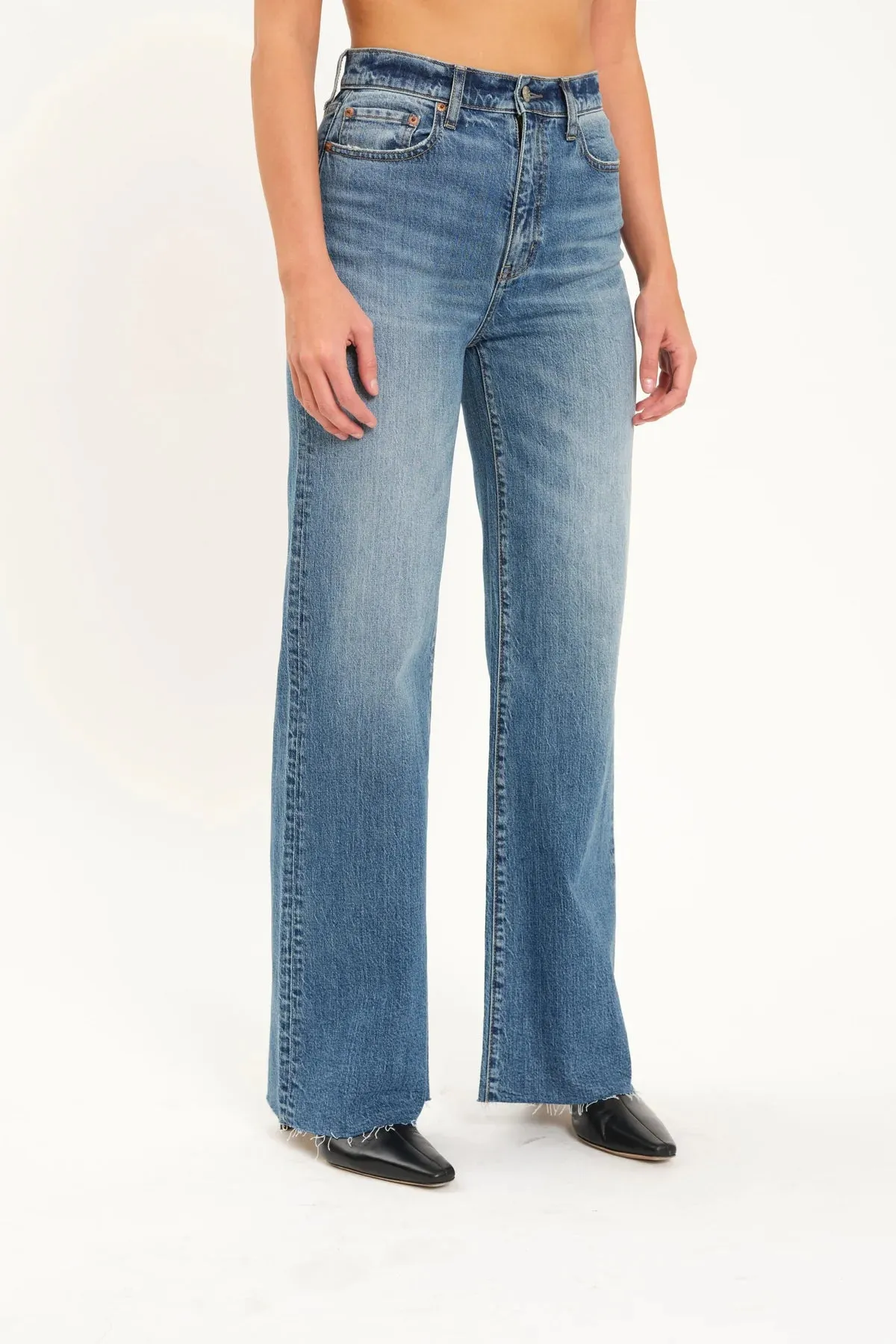 Daze Far Out High Rise Wide Leg