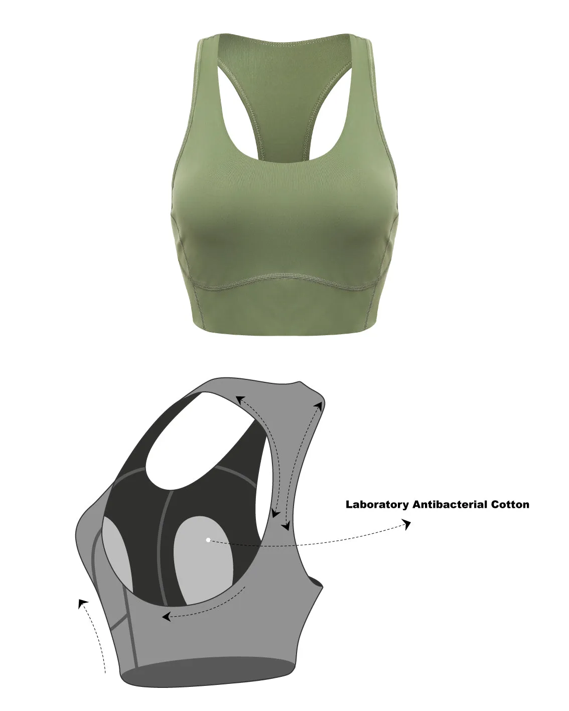 Delicate Care Low Support Bra Tank