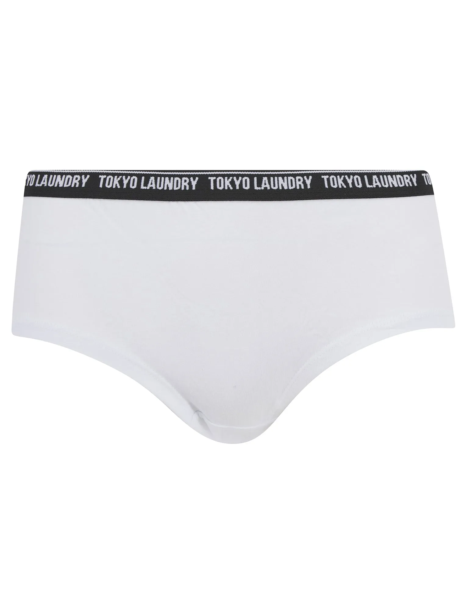 Elia (3 Pack) Assorted Hipster Briefs in Peacoat Blue / Bright White / Light Grey Marl - Tokyo Laundry
