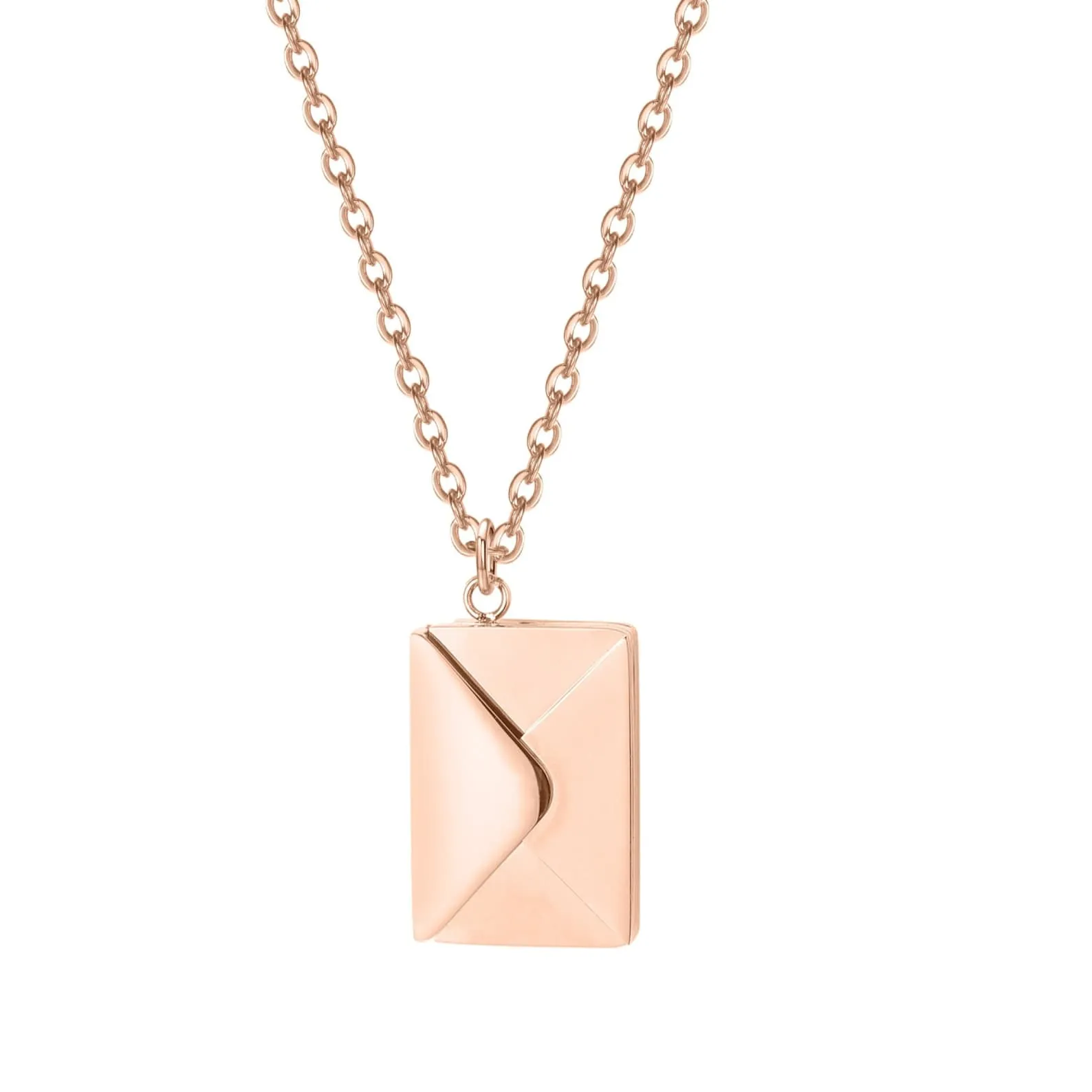 Envelope Necklace With Secret Message