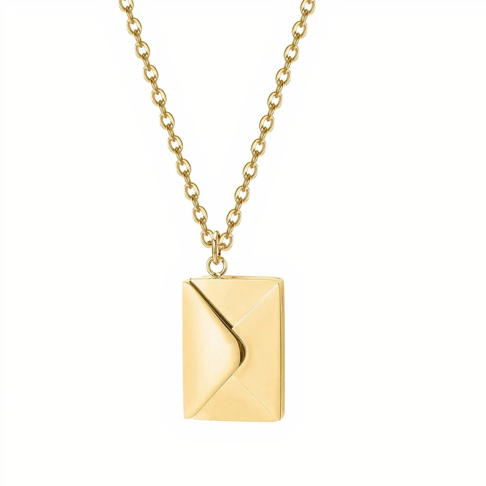 Envelope Necklace With Secret Message