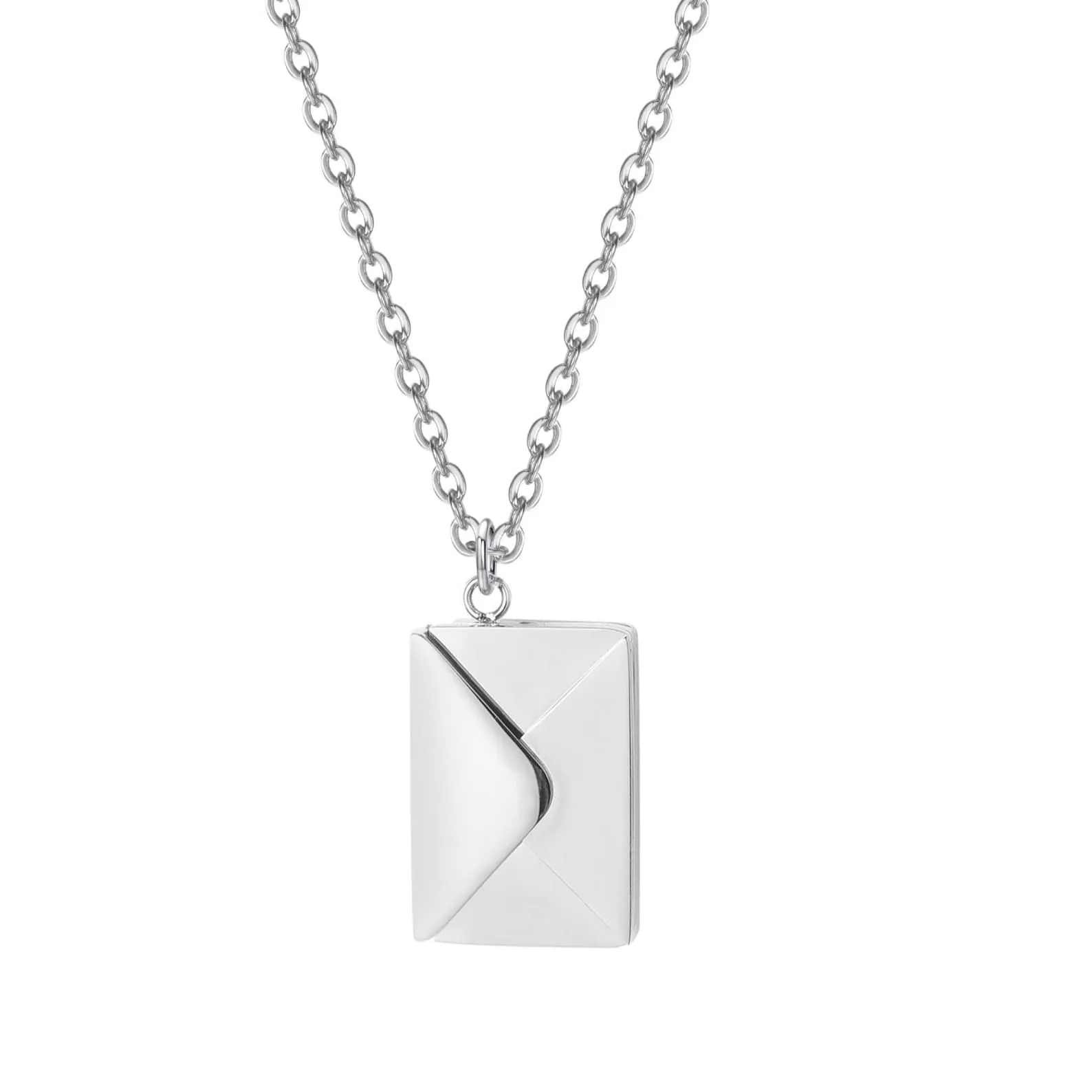 Envelope Necklace With Secret Message