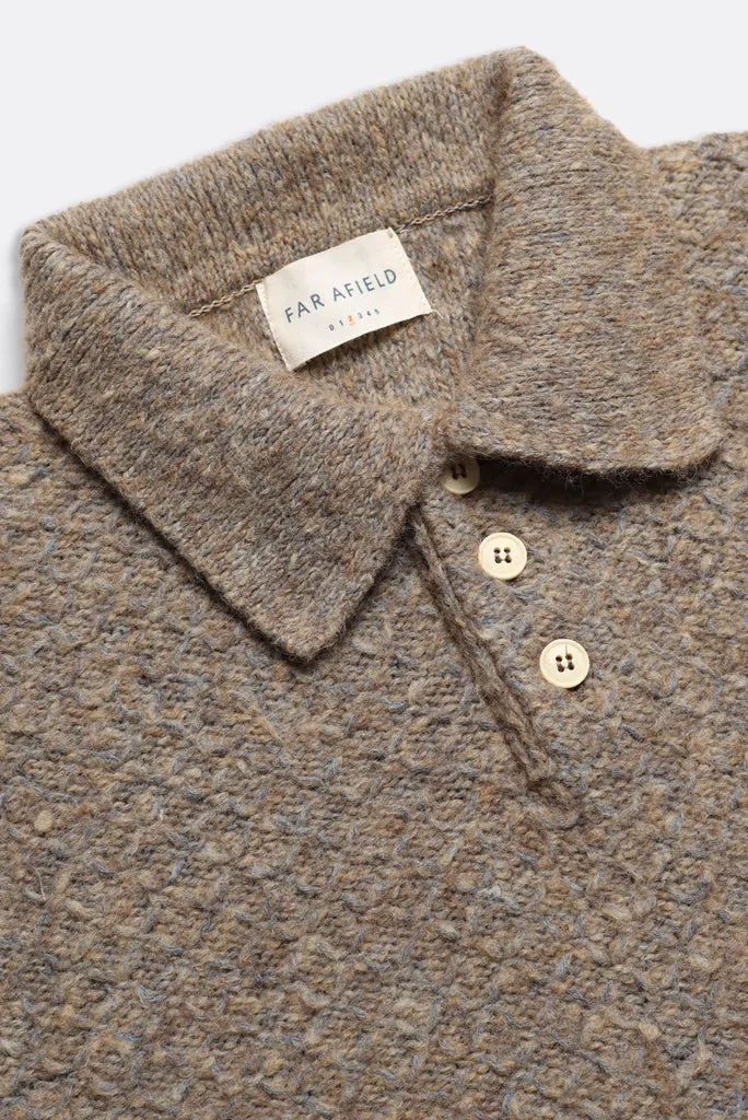 FAR AFIELD KIER POLO SWEATER