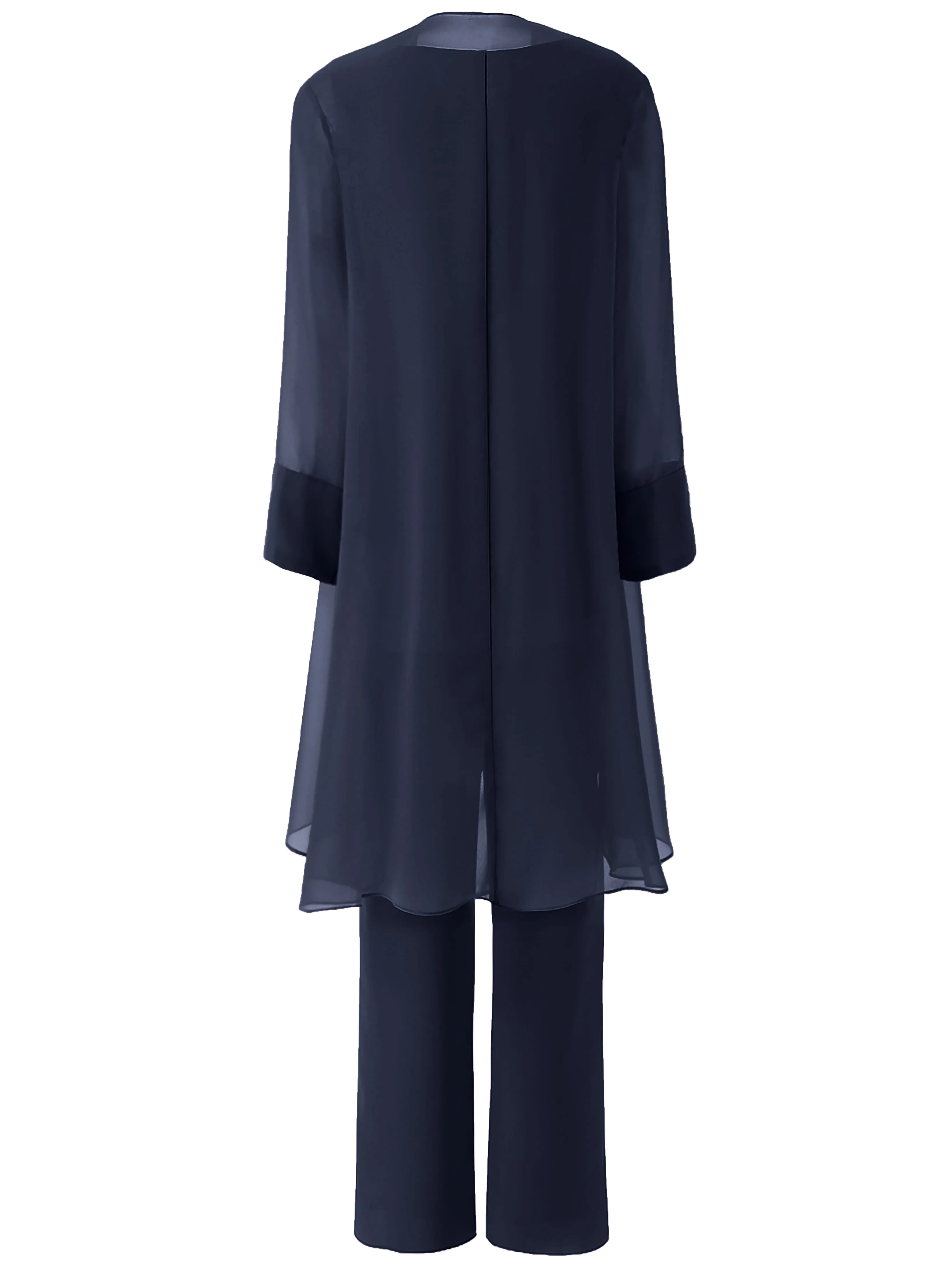 Floral Chiffon Mother of the Bride Dress Pant Suits