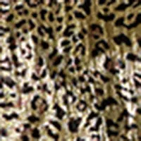 Foil Leopard Cargo Pant