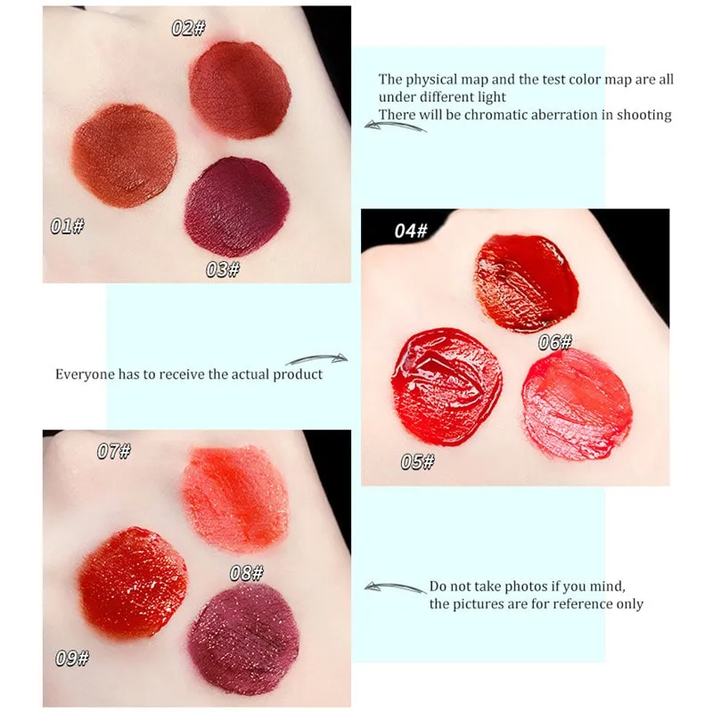 Girl Heart Mirror Lip Gloss