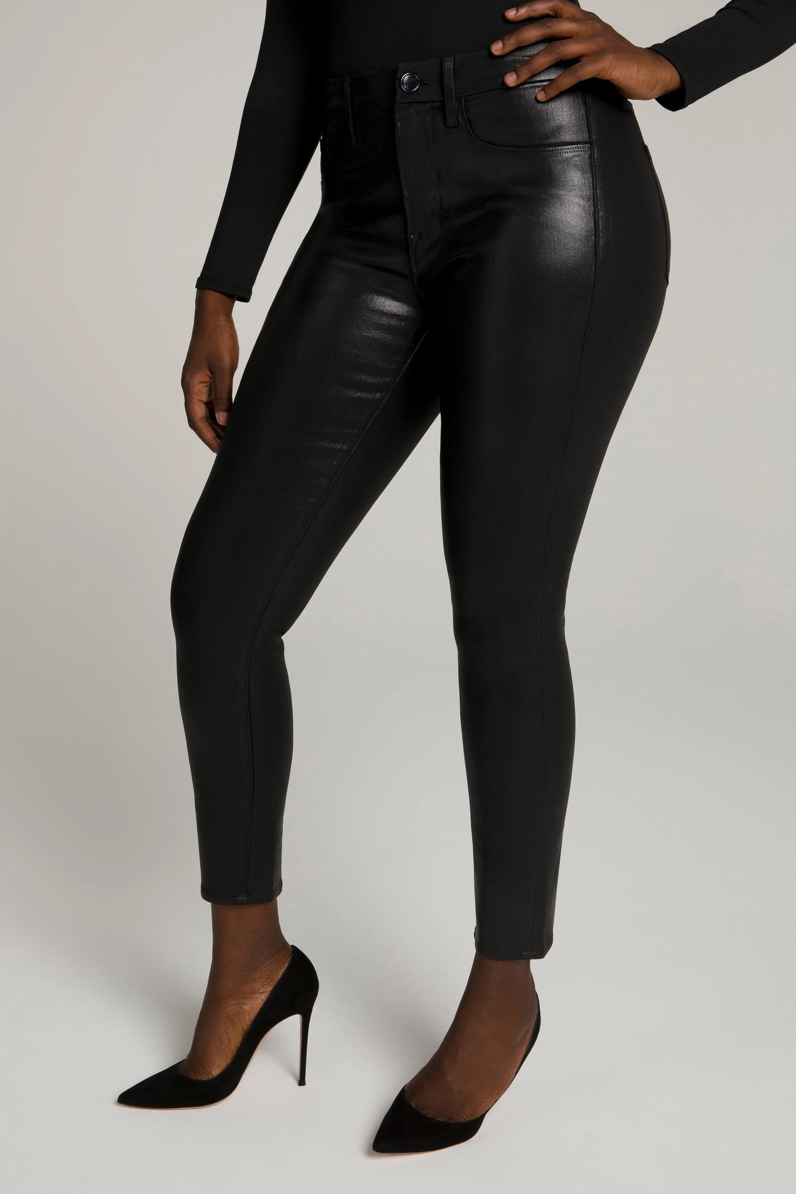 GOOD LEGS COATED | BLACK103