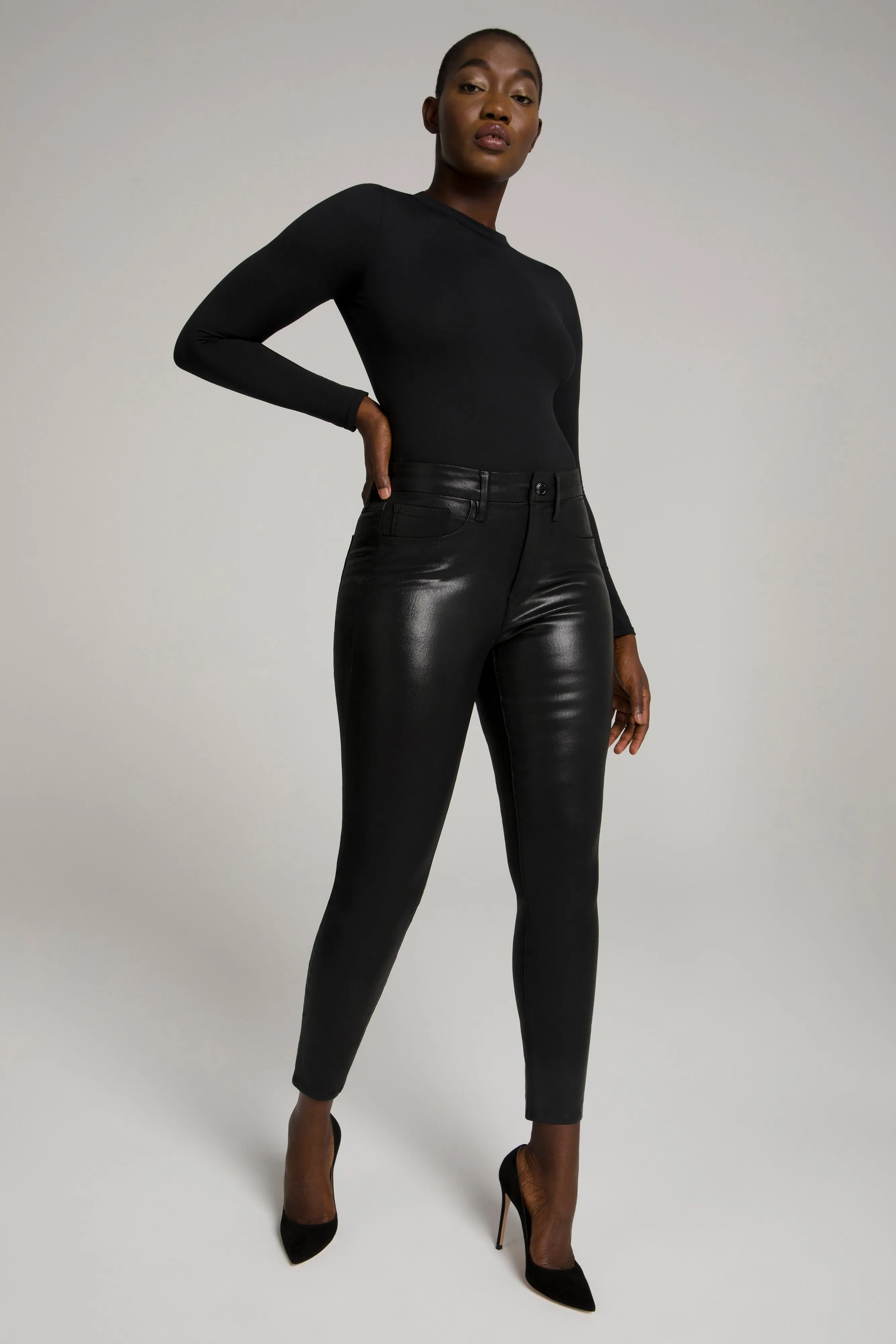 GOOD LEGS COATED | BLACK103