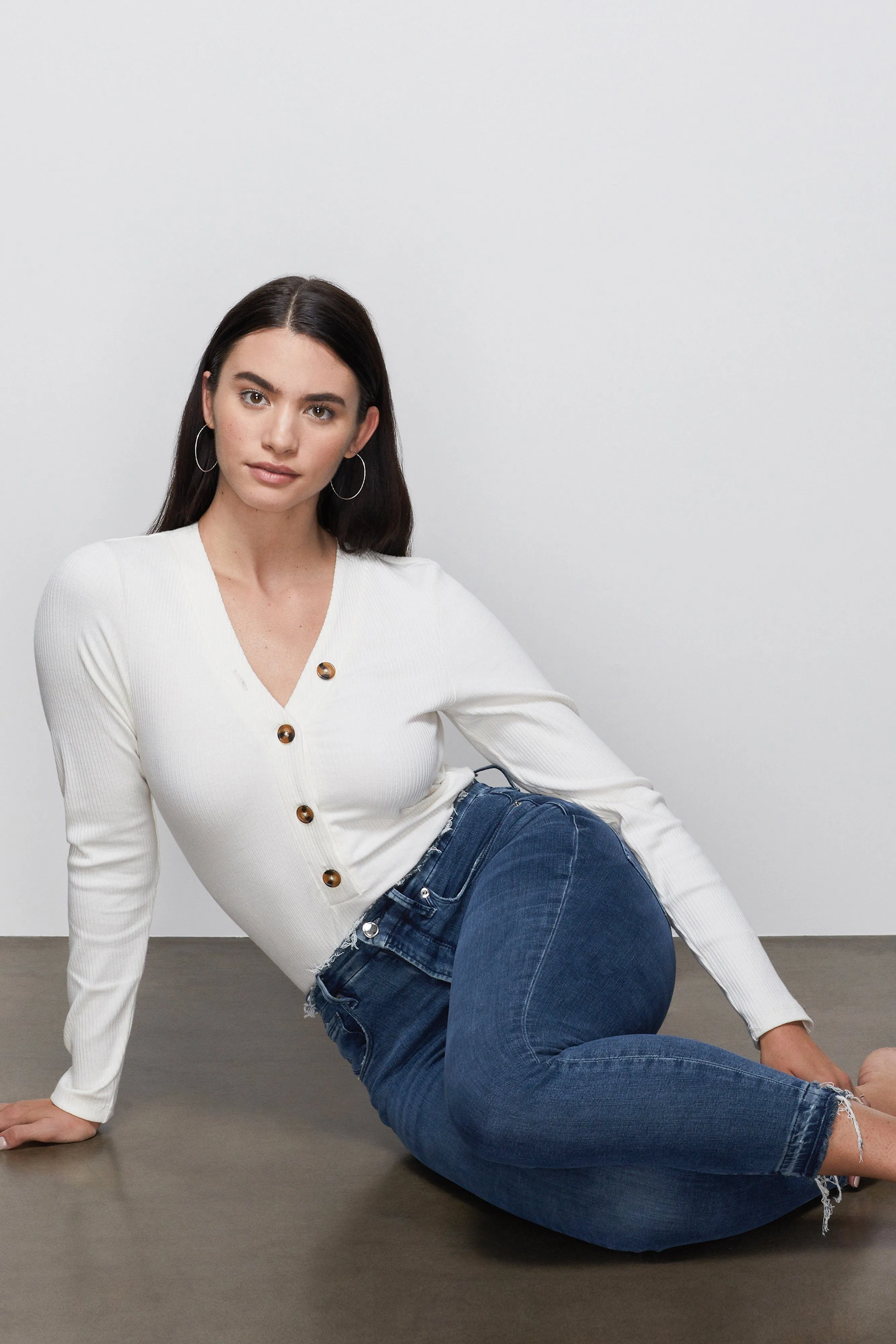 GOOD WAIST CROP | BLUE392