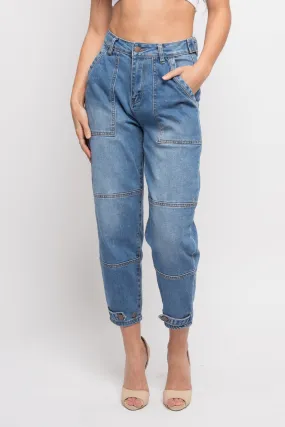 High Rise Slouchy Jeans