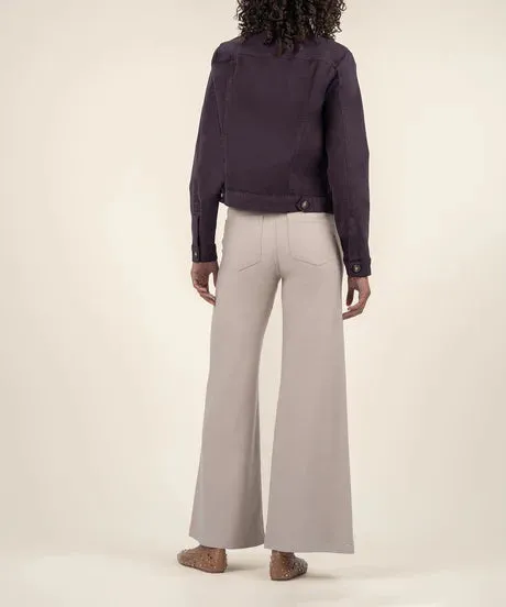 Josalyn Trucker Jacket (Eggplant)