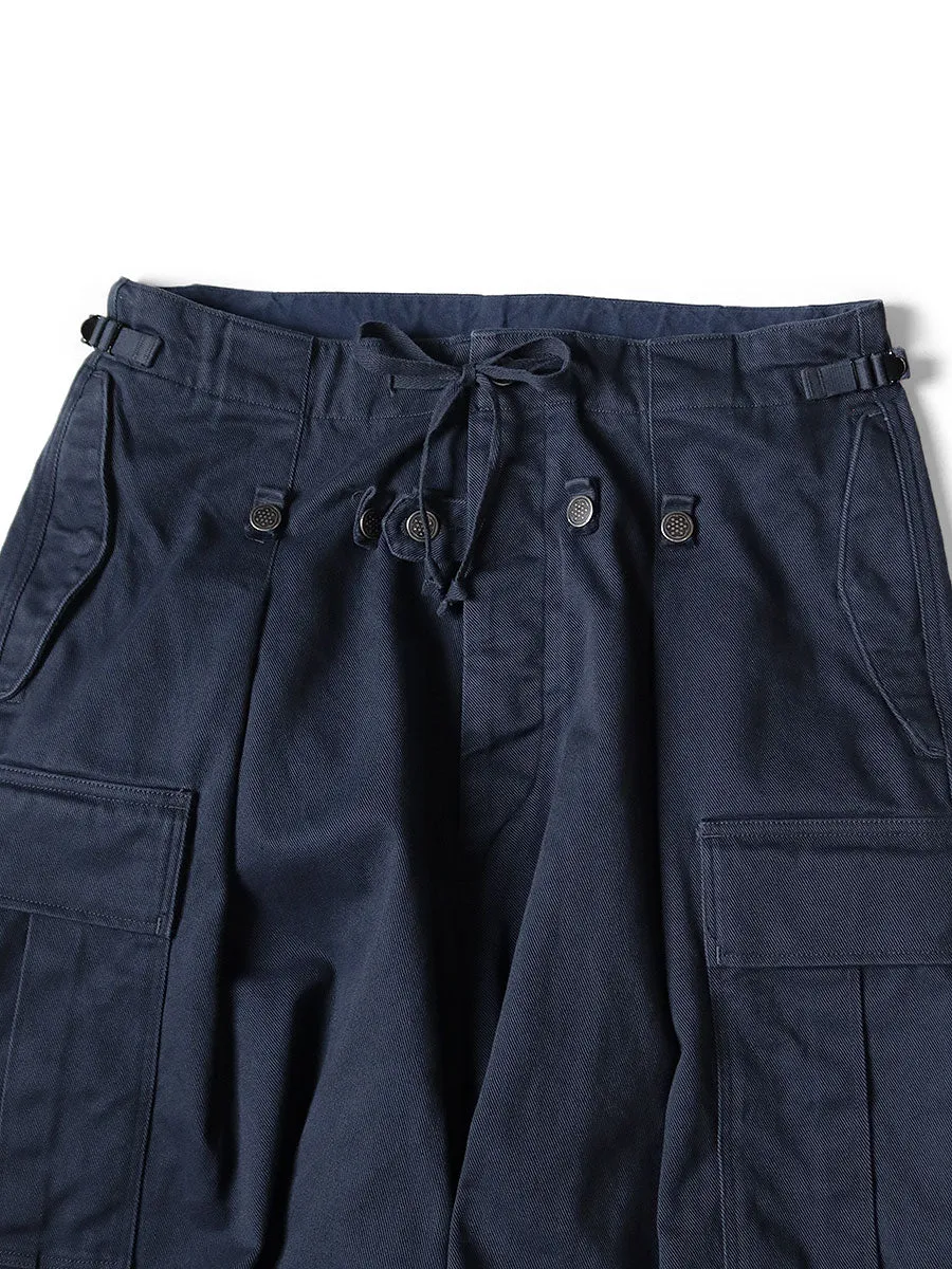 Kapital Heavy Drill Cotton Jumbo Cargo Pants - Beige
