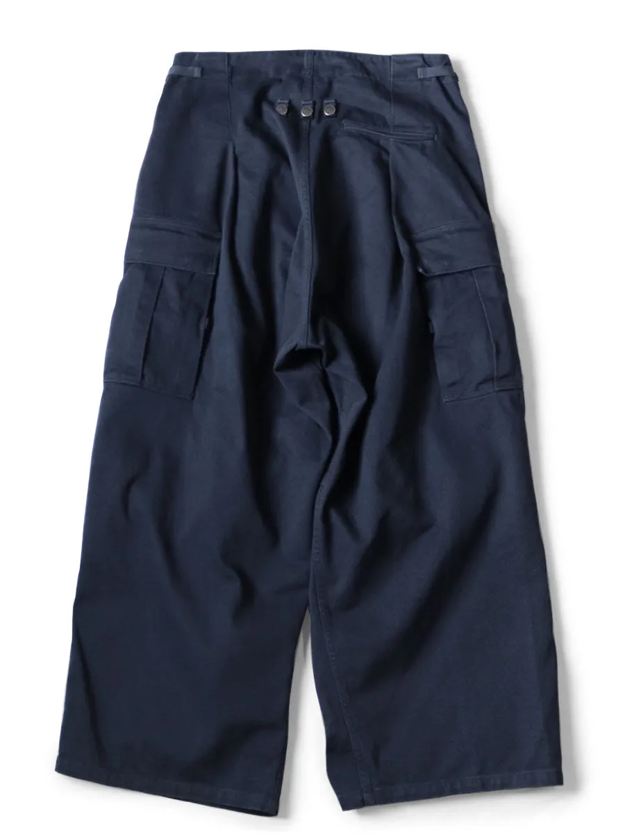 Kapital Heavy Drill Cotton Jumbo Cargo Pants - Beige