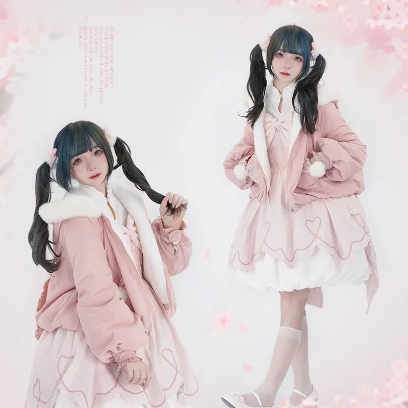 Kawaii Lolita Rabbit Ears Short Coat