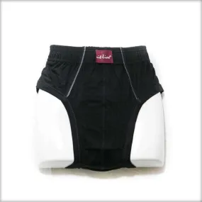 Knit Line Black Underwear