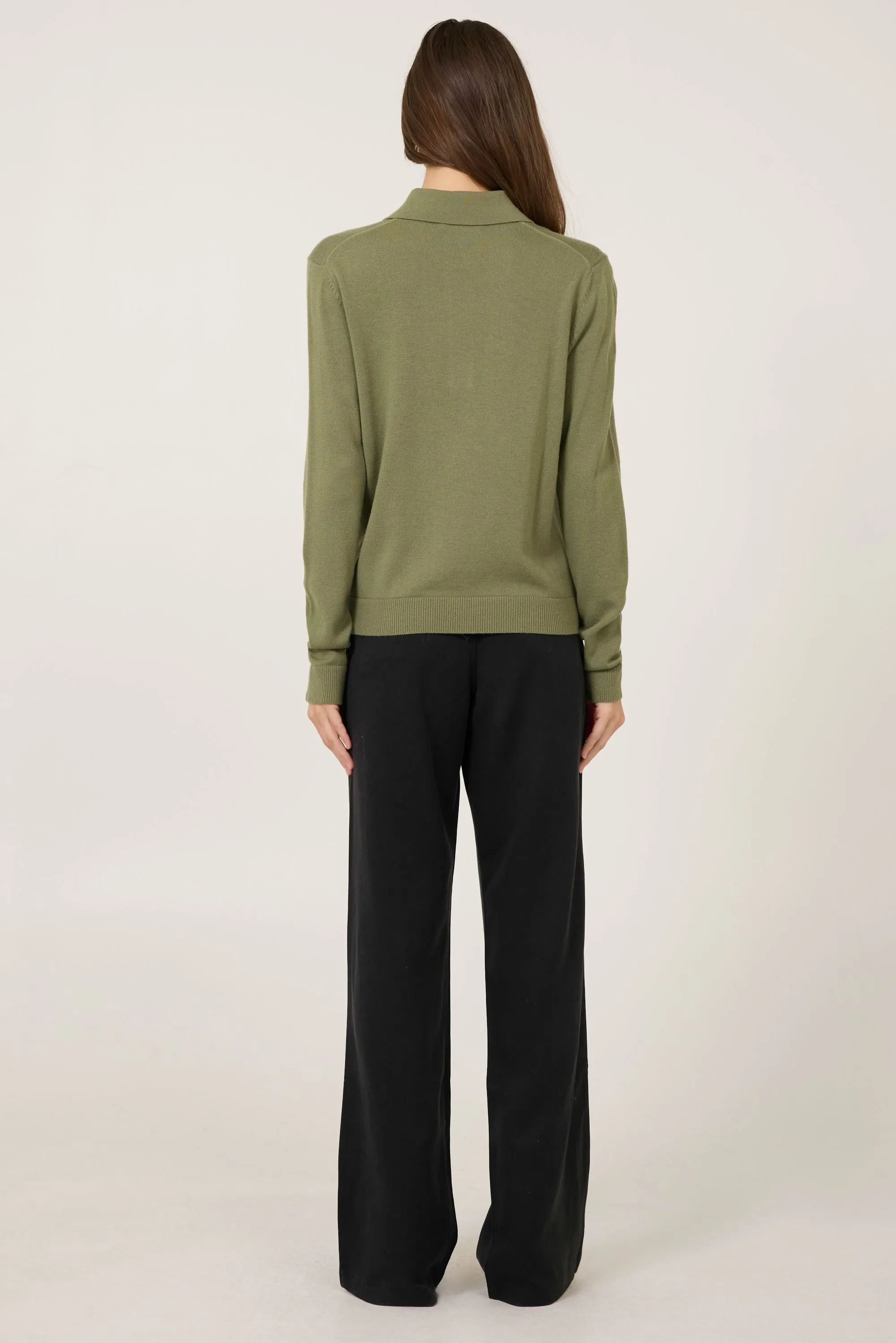 Laguna Merino Polo - Sage