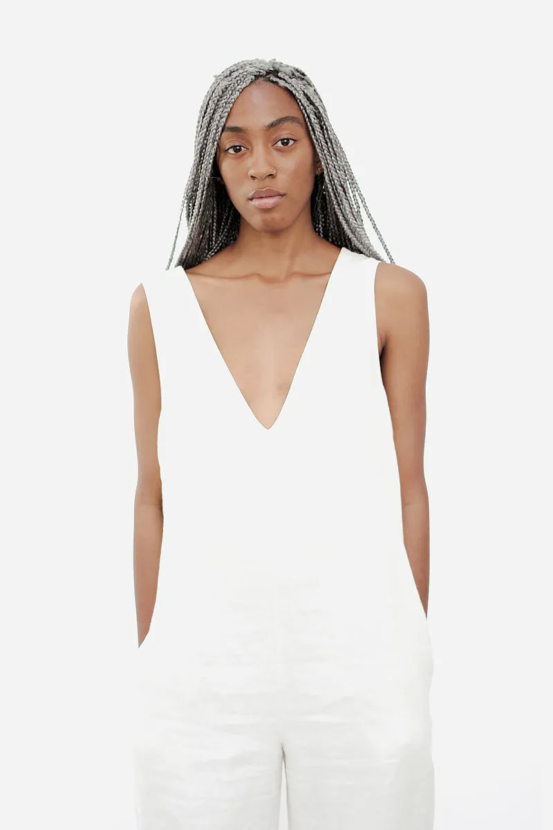 LINEN JUMPSUIT