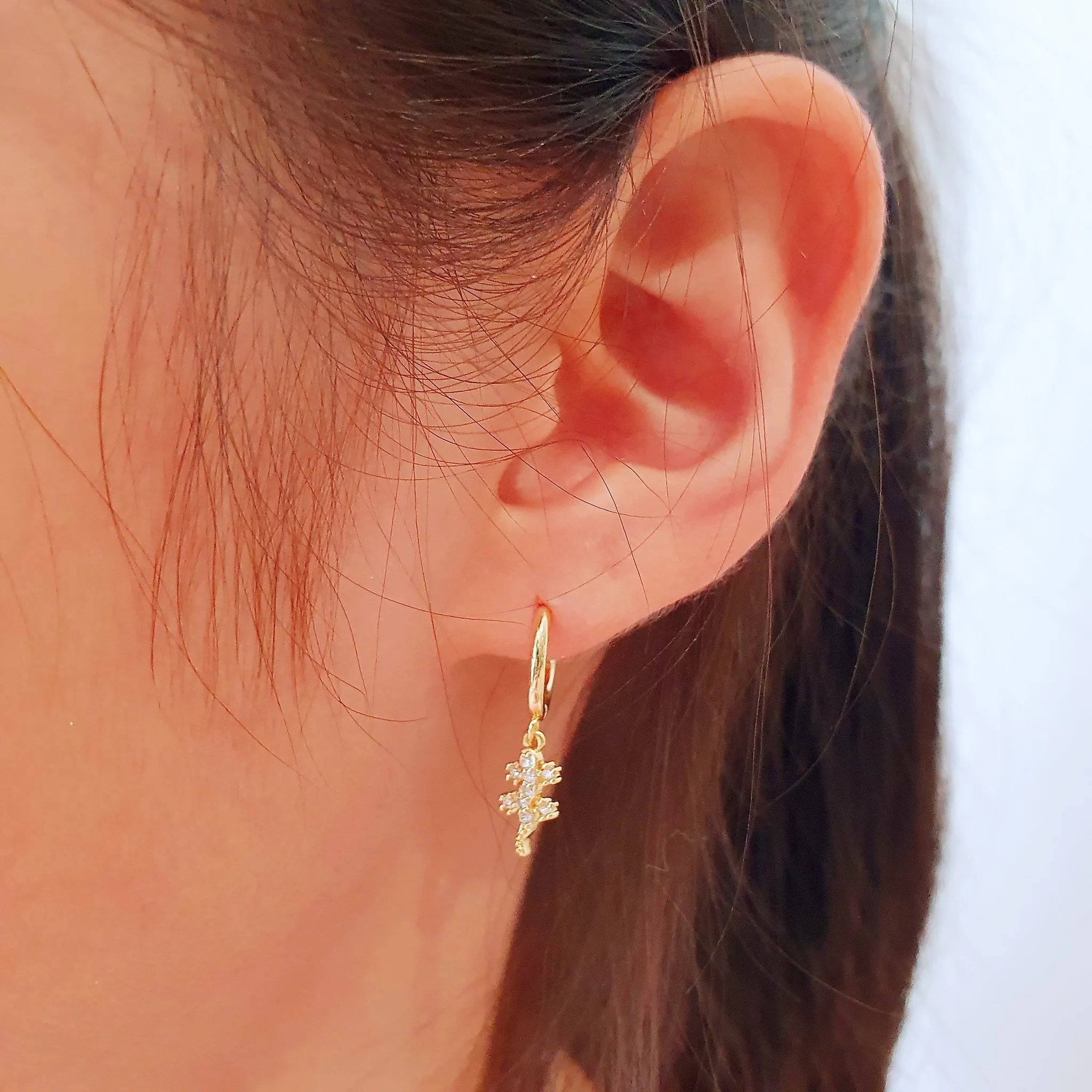 Lizard Earrings 925 Silver