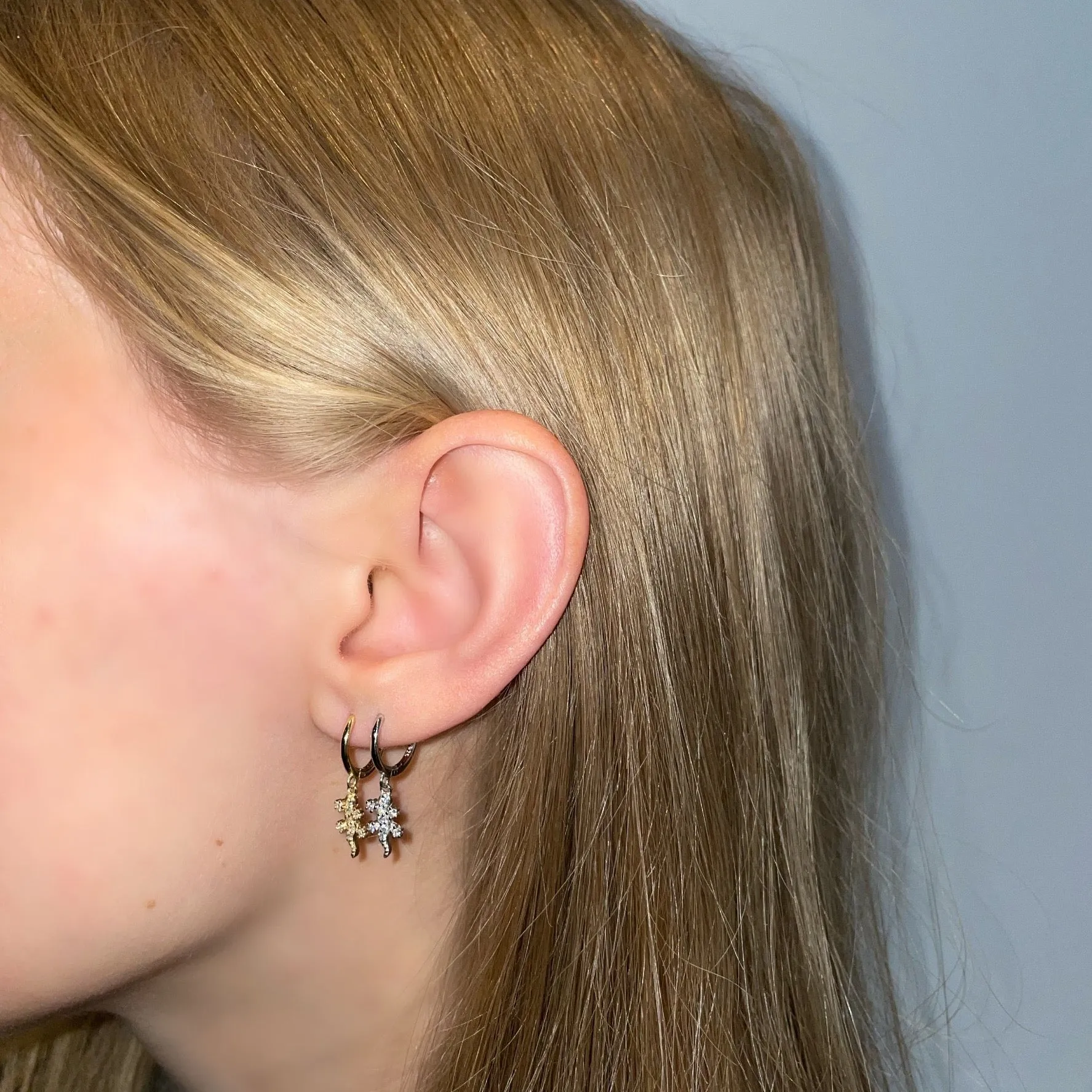 Lizard Earrings 925 Silver