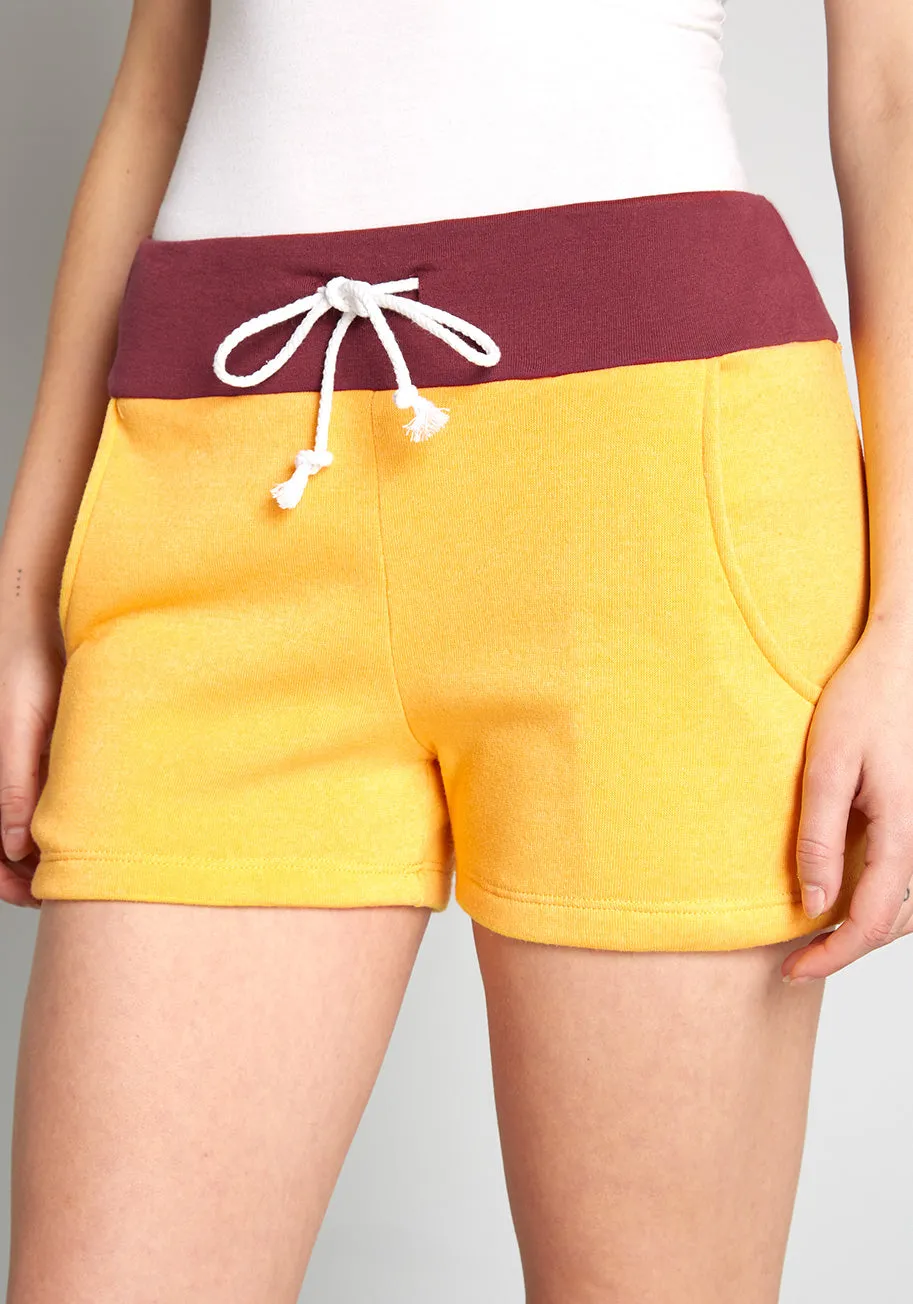 ModCloth X CAMP Collection Keeping It Cool Drawstring Shorts