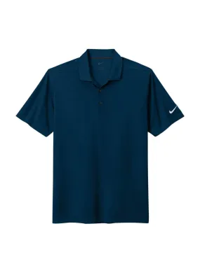 Nike Men&#x27;s Dri-FIT Micro Pique 2.0 Polo Navy | Polo Shirt Logo 
