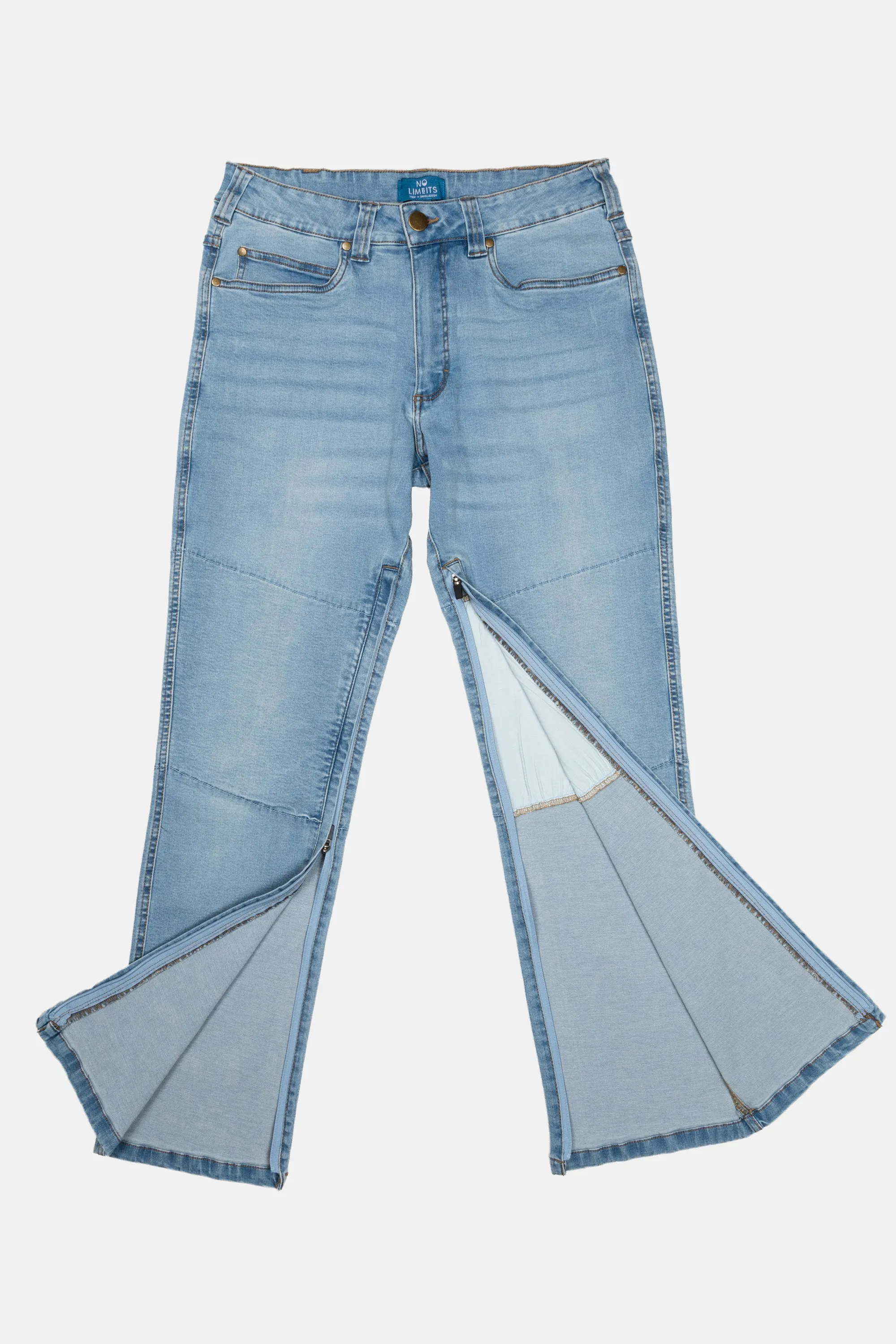 No Limbits Adaptive Men's Light Wash Unlimbited Pant