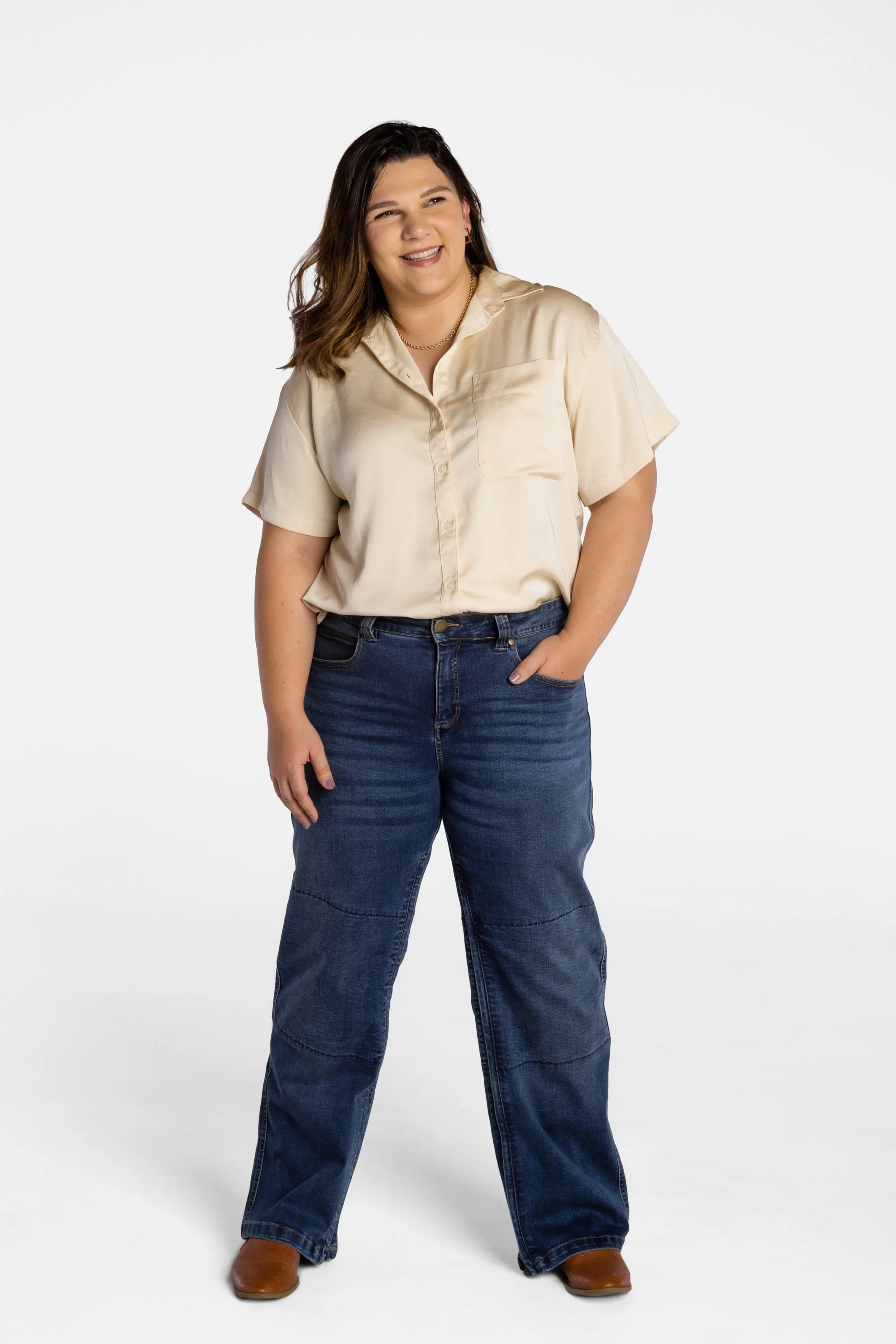 No Limbits Adaptive Women's Dark Wash Unlimbited Pant