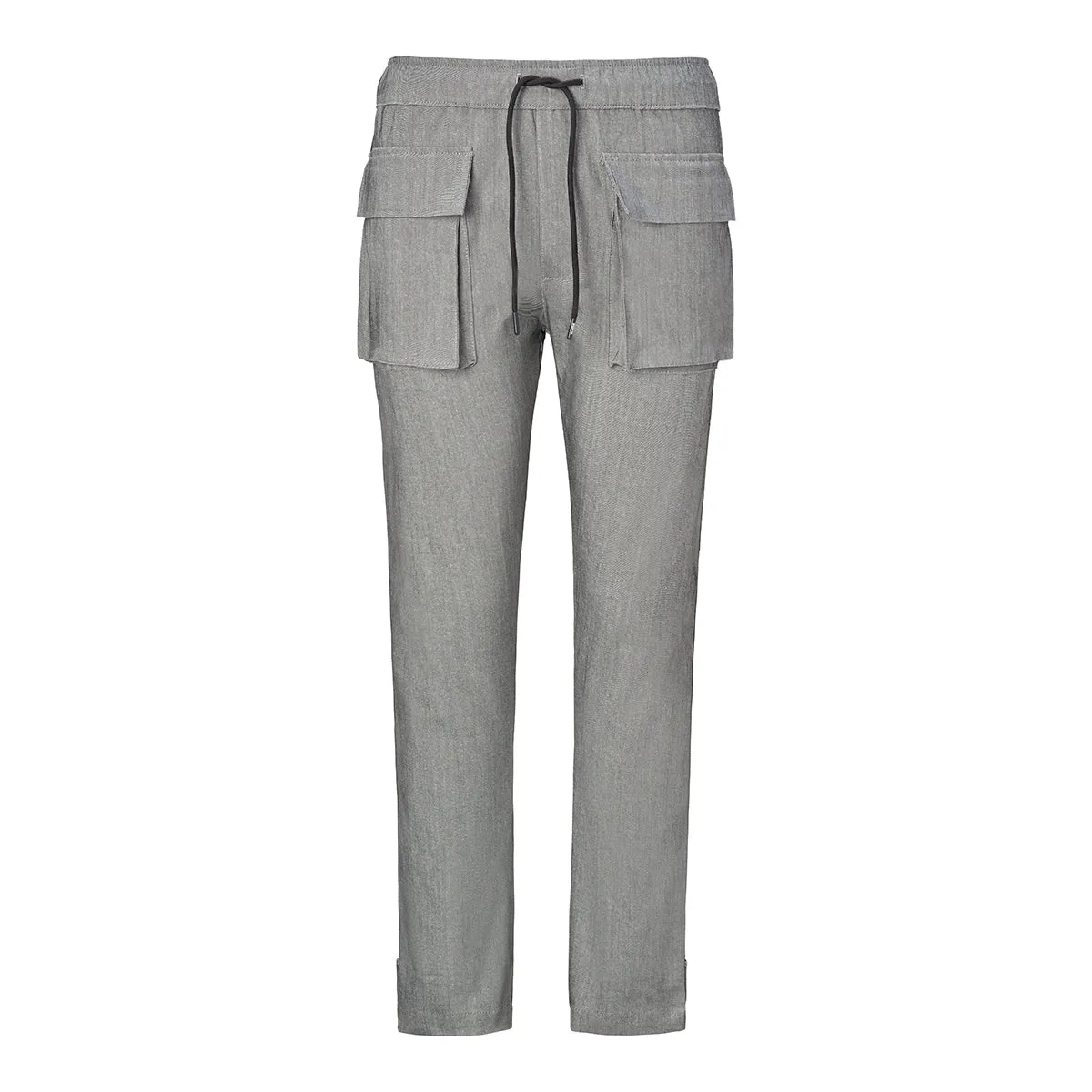 Pinn Strap Cargo - Metallic Denim