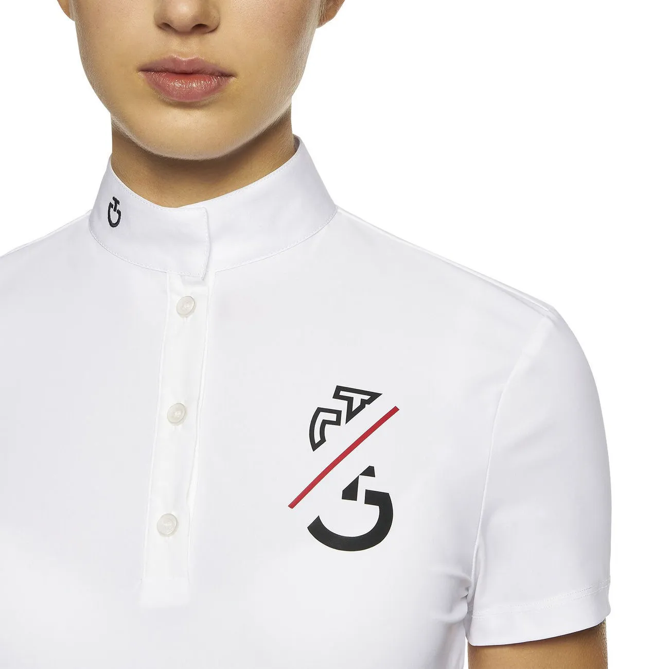 POLO DA COMPETIZIONE DONNA CT TEAM CAVALLERIA TOSCANA