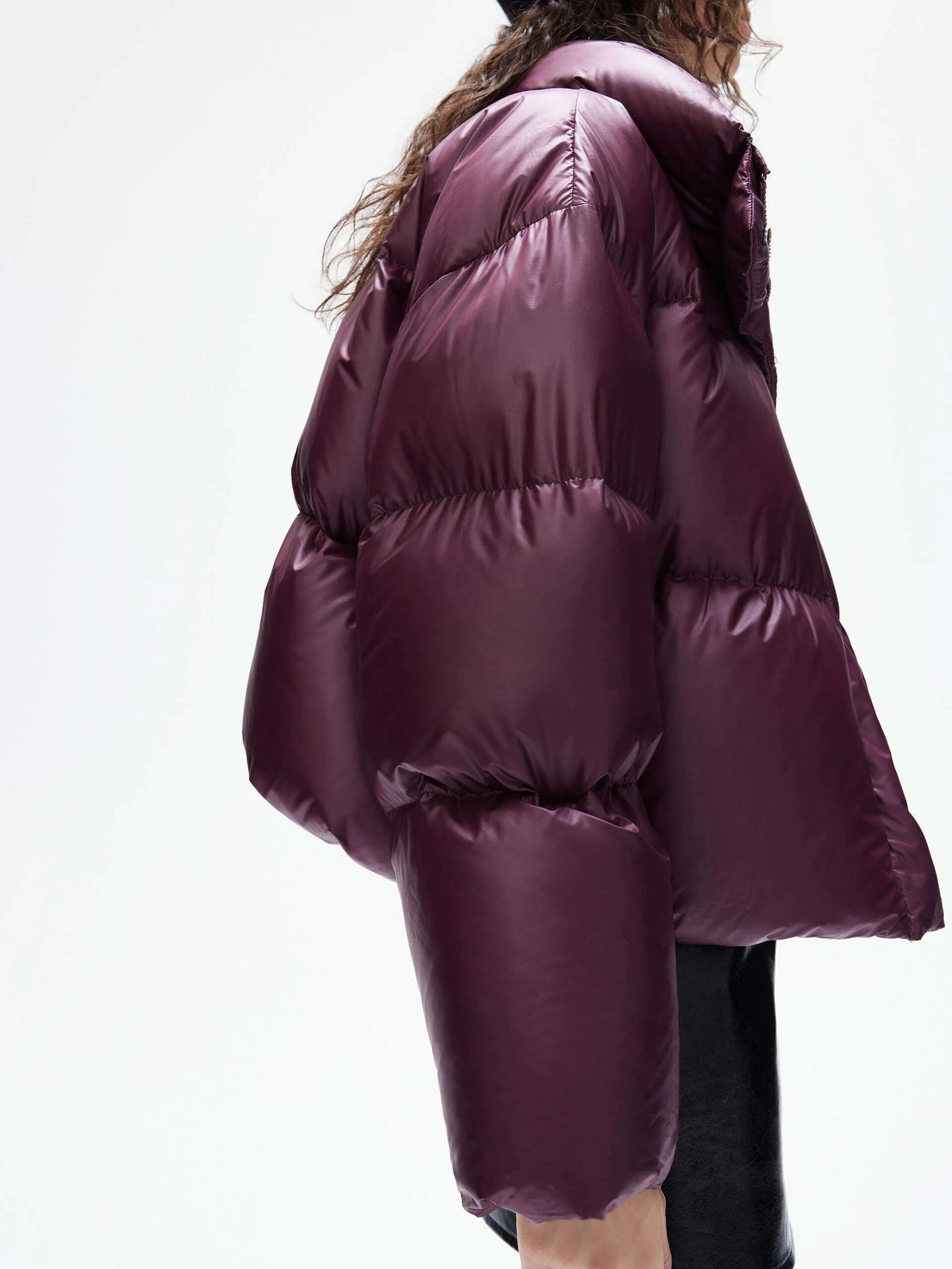 Puff Padded Cropped Jacket