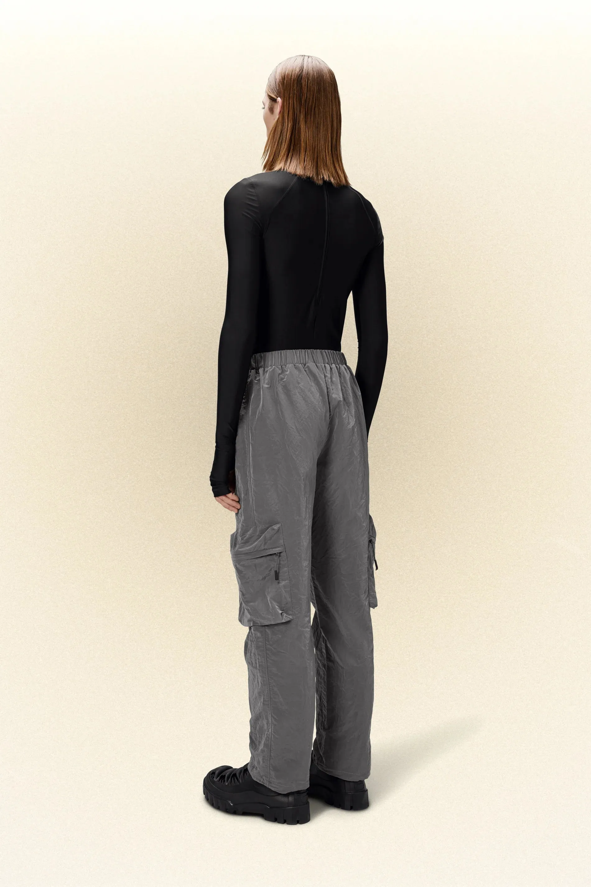 Rains - Kano Pants Regular - Metallic Grey