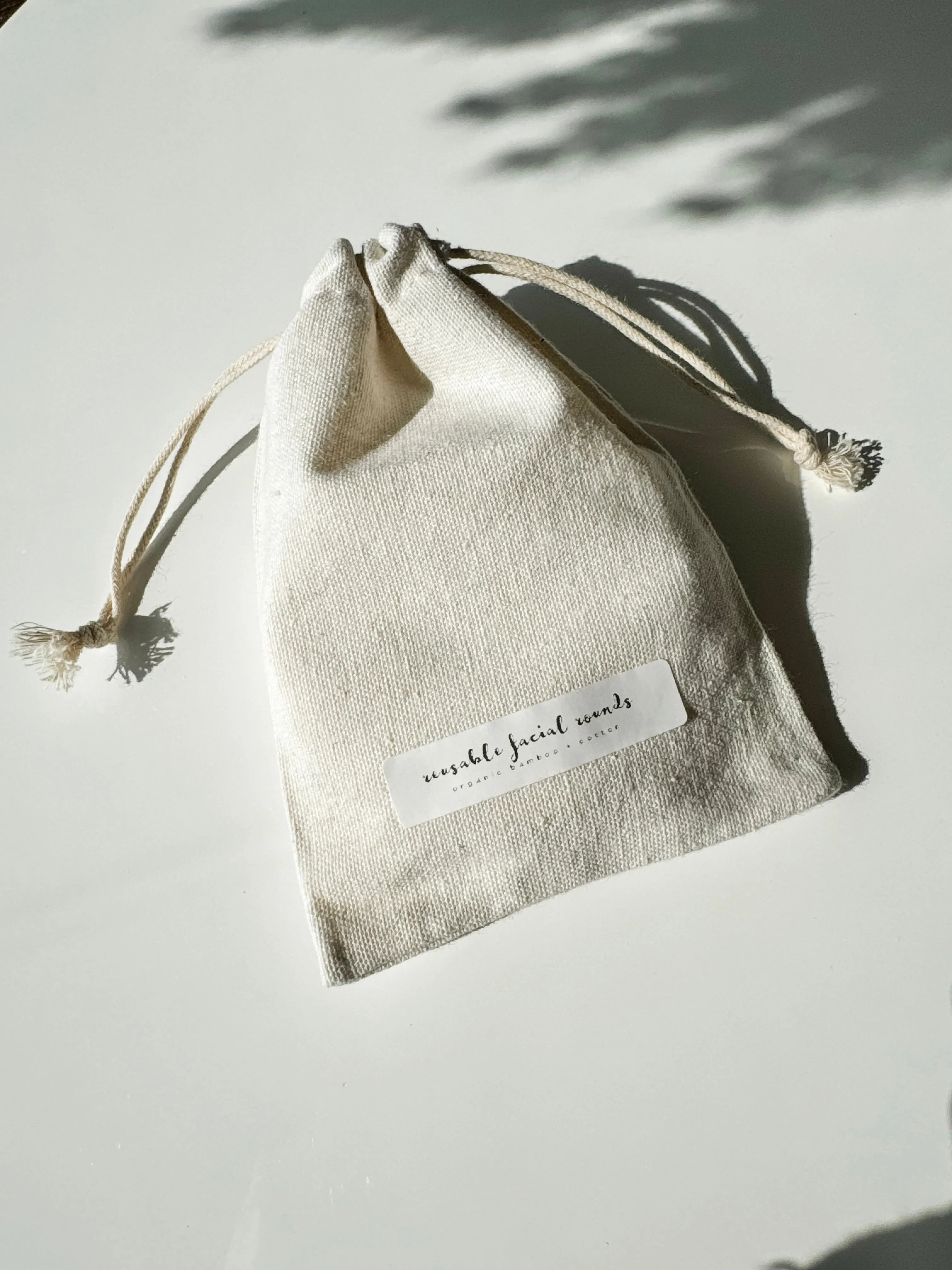 reusable facial rounds | sustainable cotton & bamboo